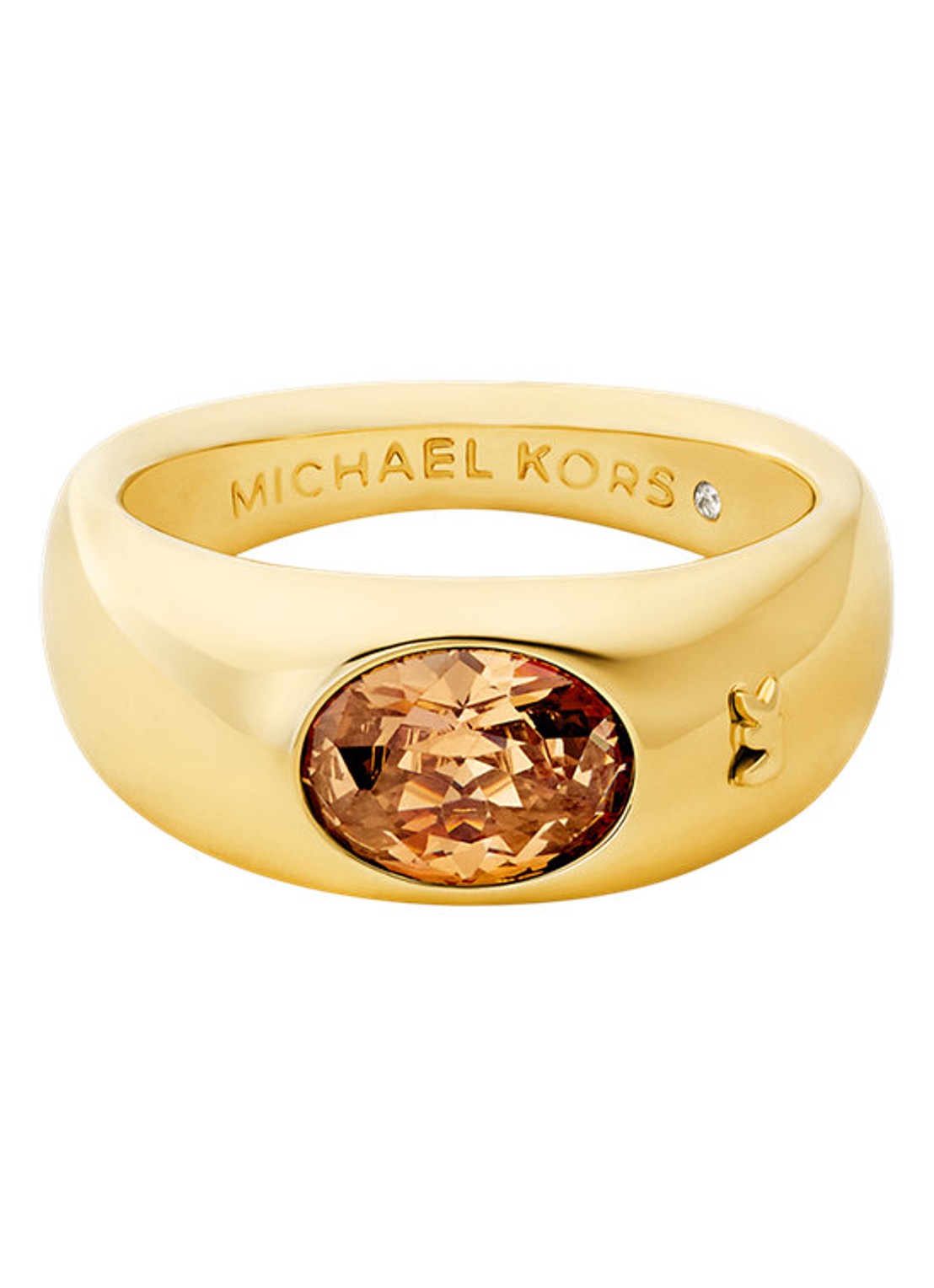 Michael Kors Premium ring verguld MKJ8484710 - detail 3 goud