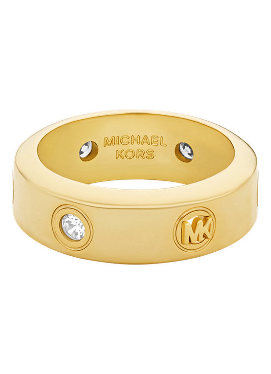 Michael Kors Premium ring verguld MKJ8651710 - detail 2 goud