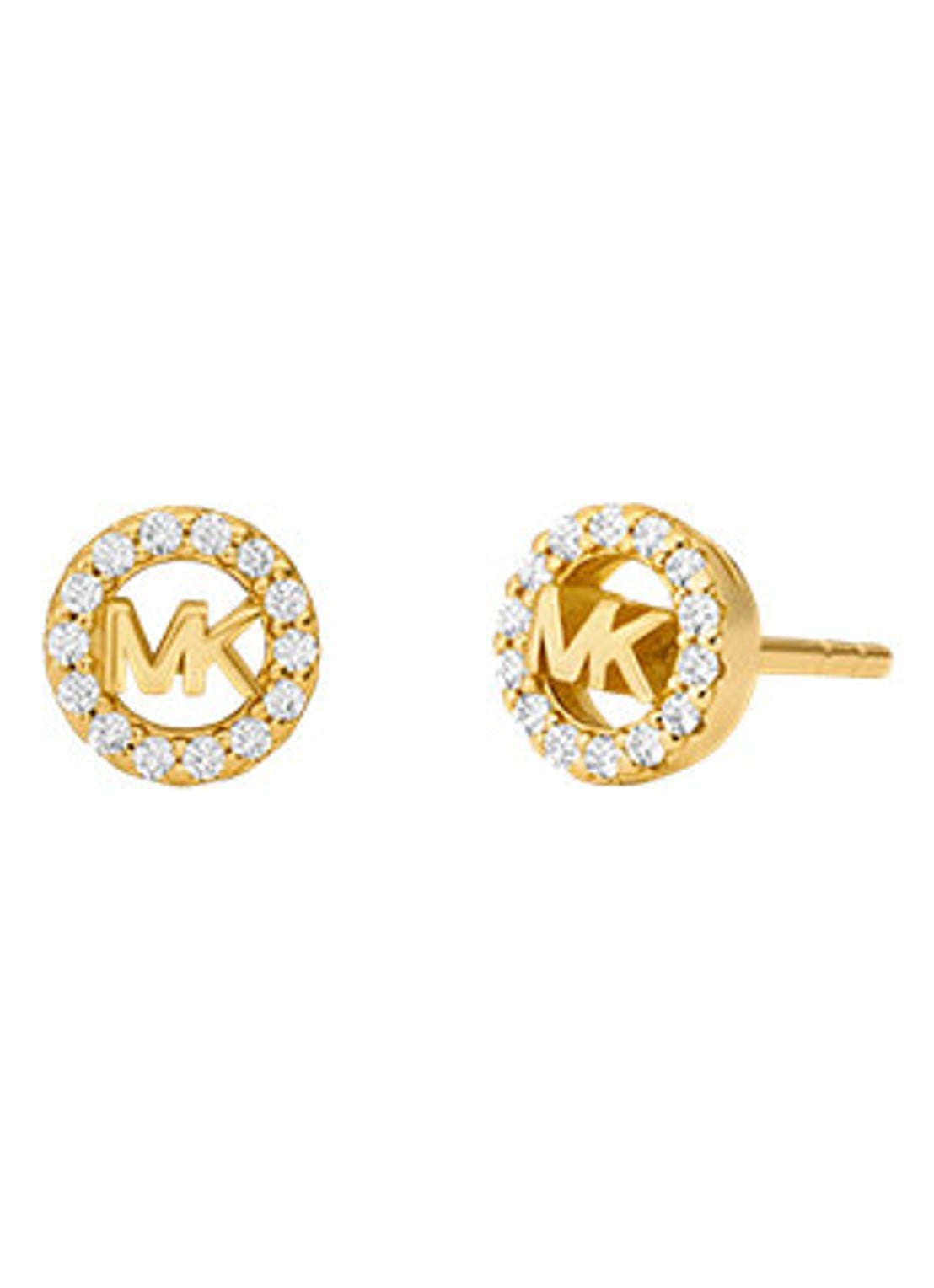 Michael Kors Premium set van ketting en oorknopjes MKC1837SET - detail 3 goud