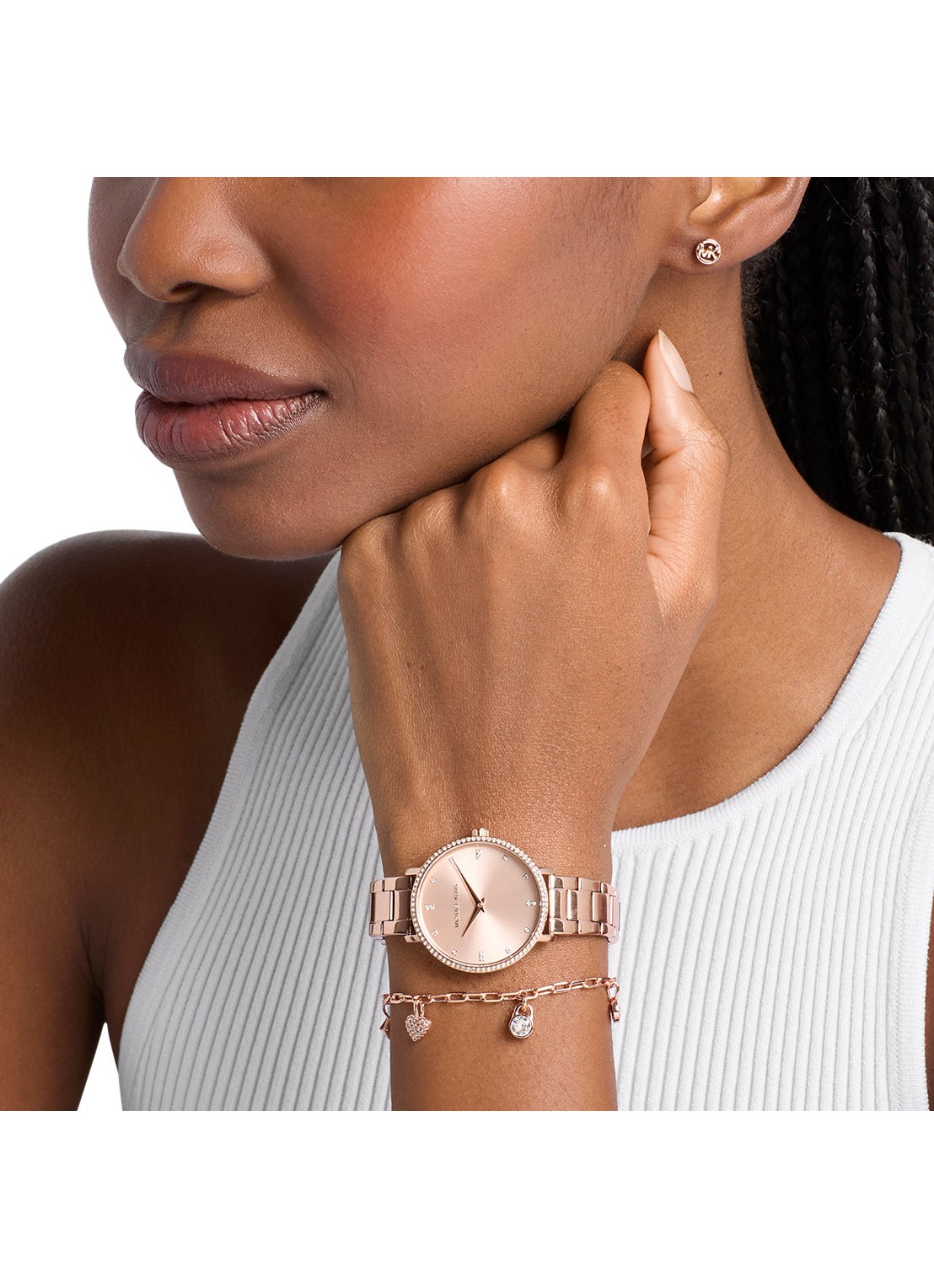 Michael Kors Pyper Horloge Giftset MK7645SET - detail 5 roségoud