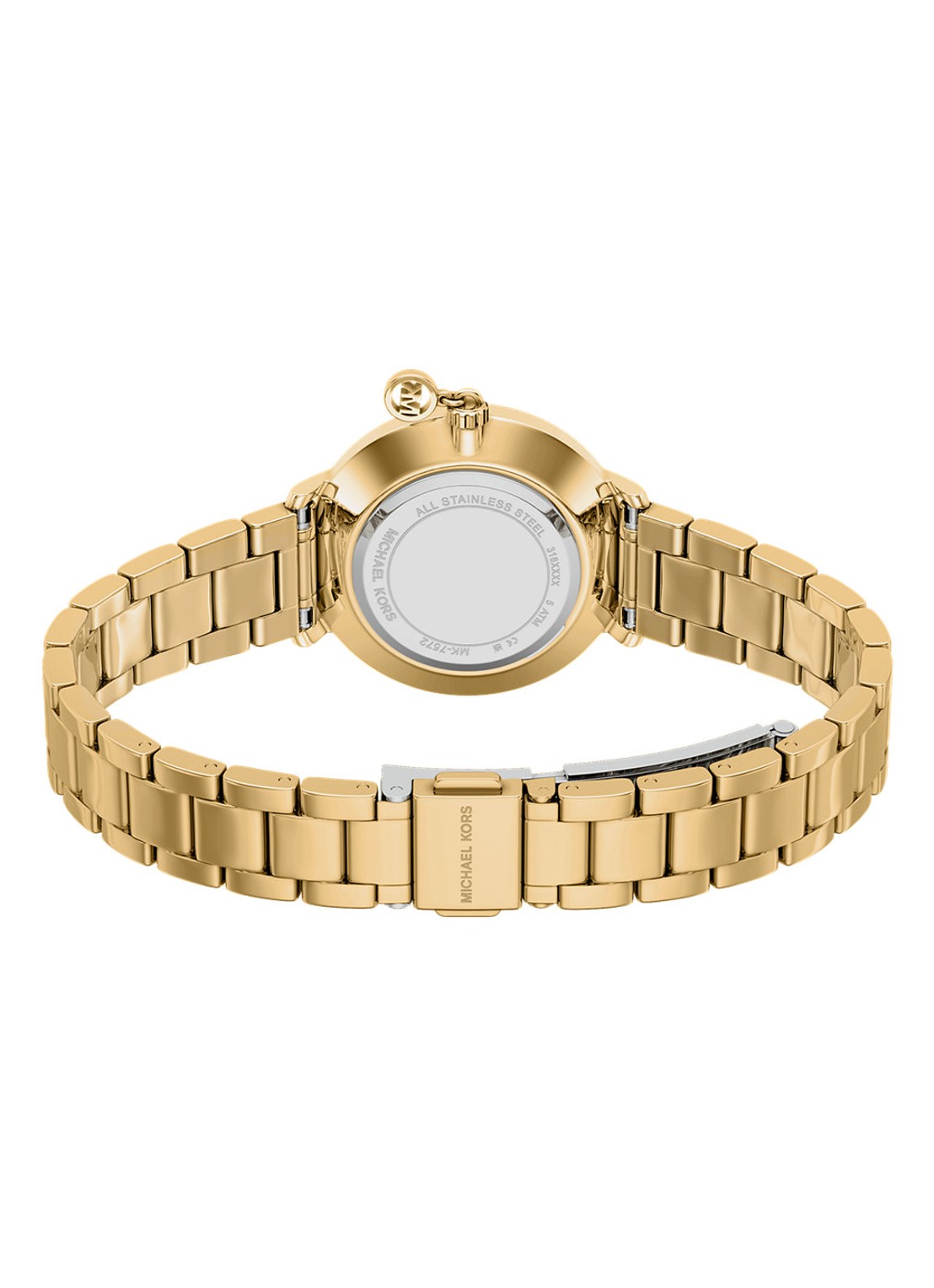 Michael Kors Pyper horloge MK7572 - detail 5 goud