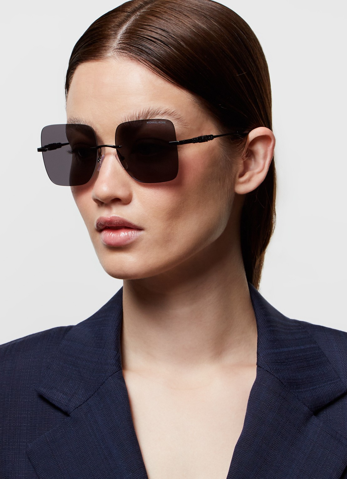 Michael Kors Quebec zonnebril MK1150 - voorkant 5 zwart