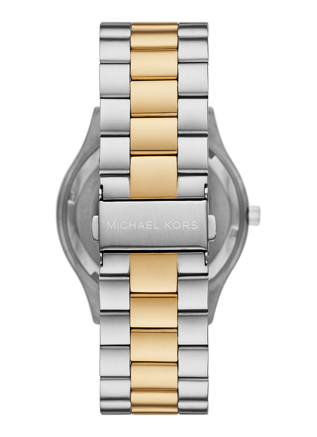 Michael Kors Runway horloge MK9149 - detail zilver