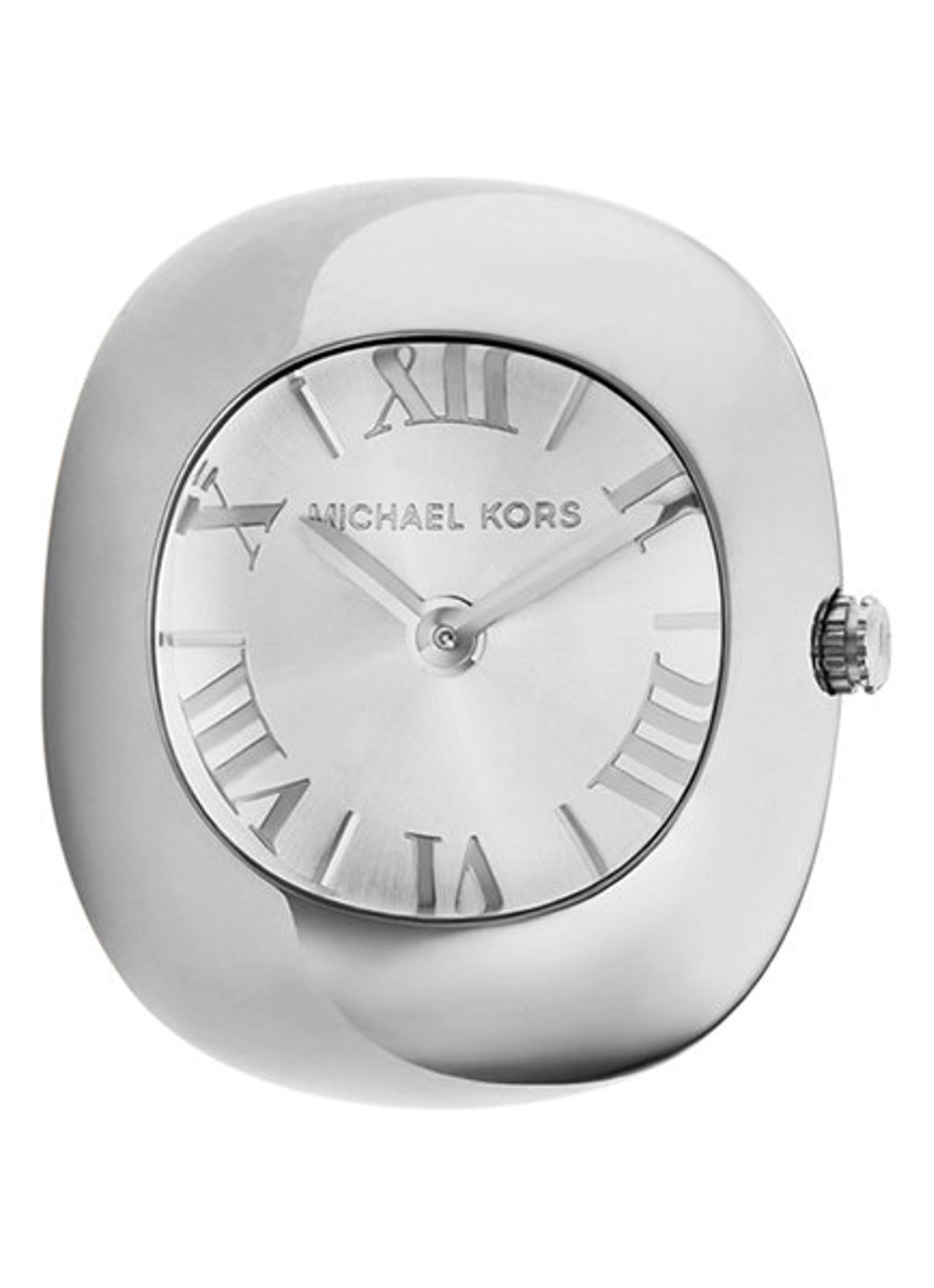 Michael Kors Rylee horloge ring MK4873 - detail zilver