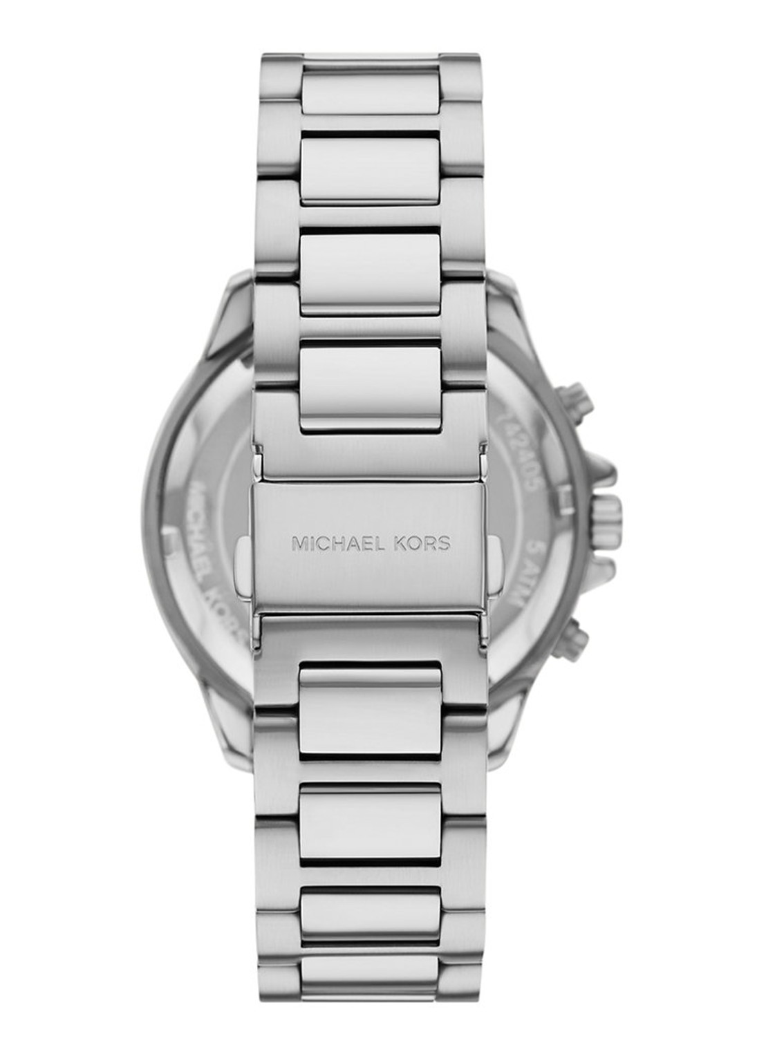 Michael Kors Sage horloge MK9191 - detail zilver