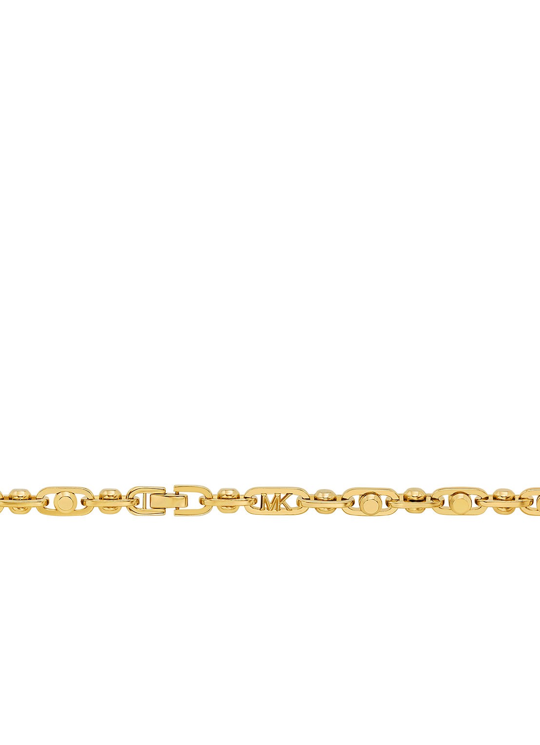 Michael Kors Schakelarmband verguld MKJ835600710 - detail goud