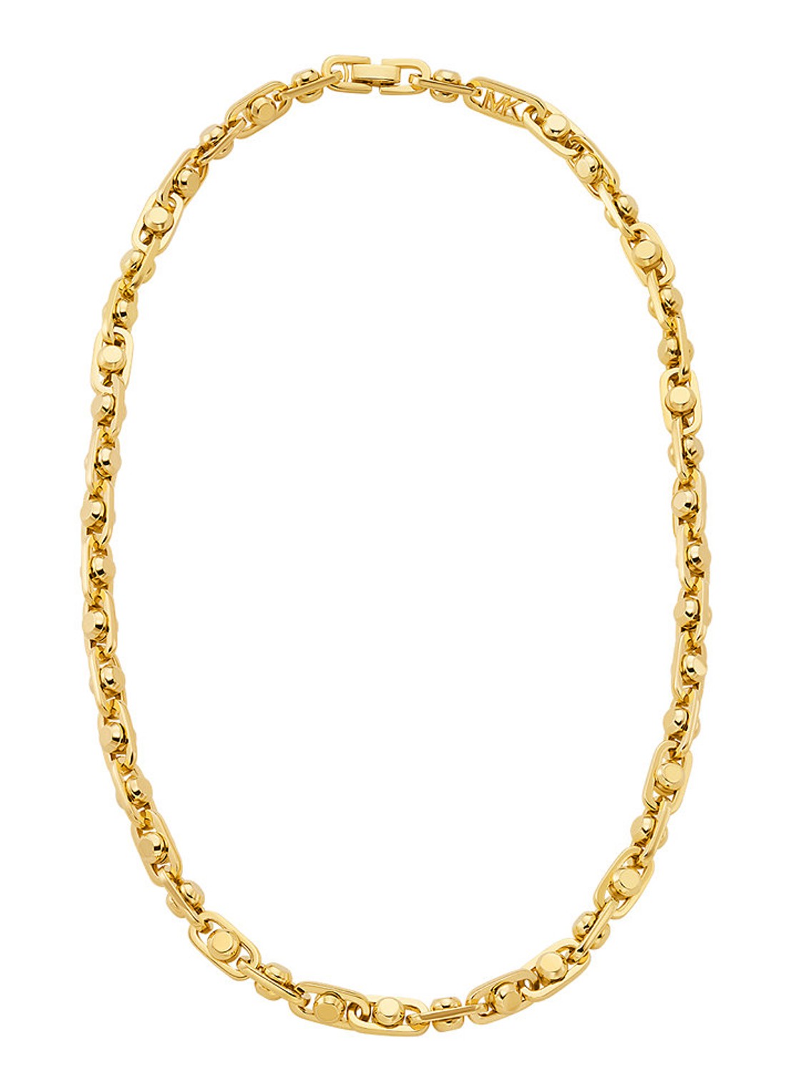 Michael Kors Schakelarmband verguld MKJ835600710 - voorkant 2 goud