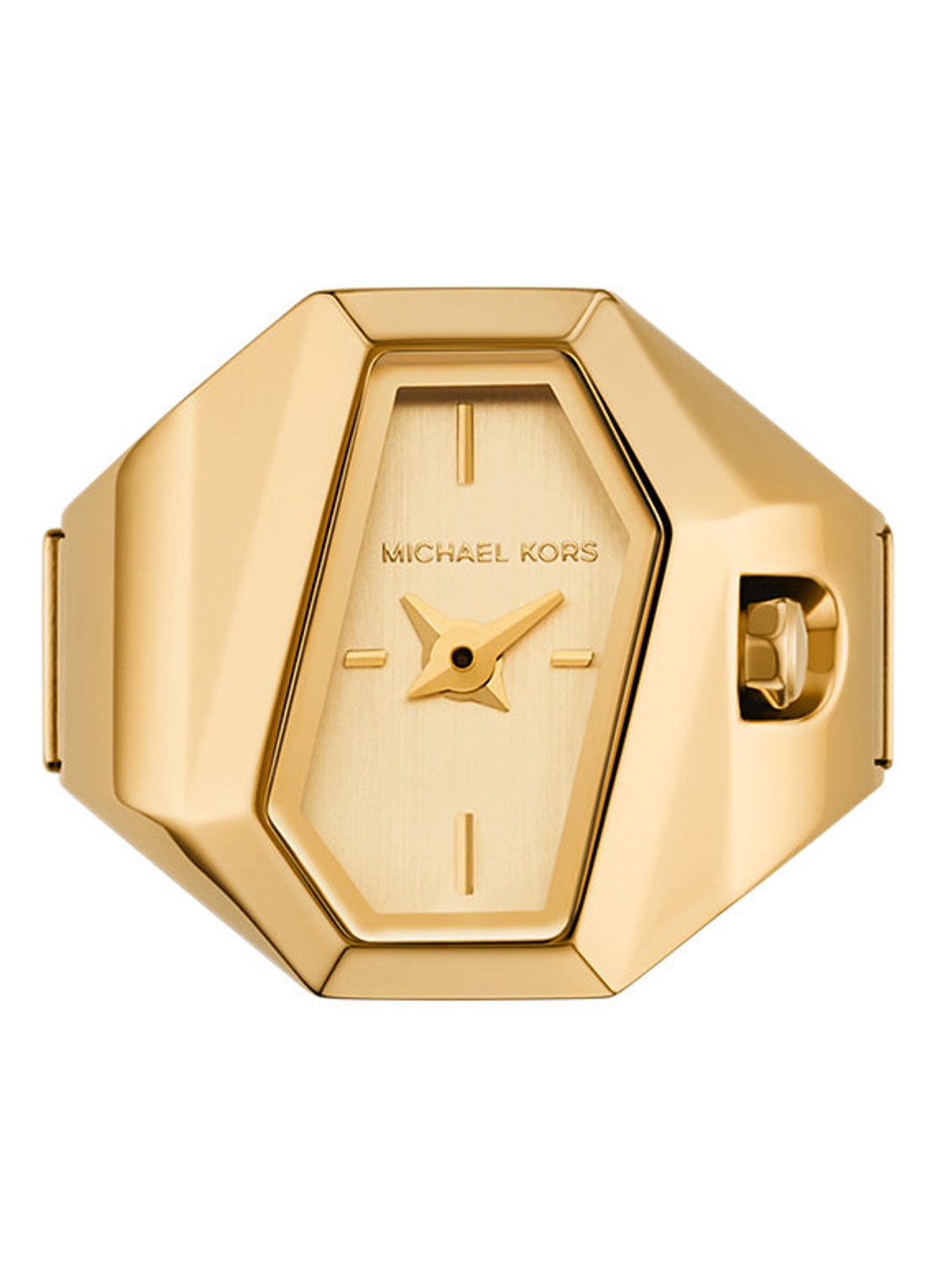Michael Kors Suri horloge ring MK7613 - detail 2 goud