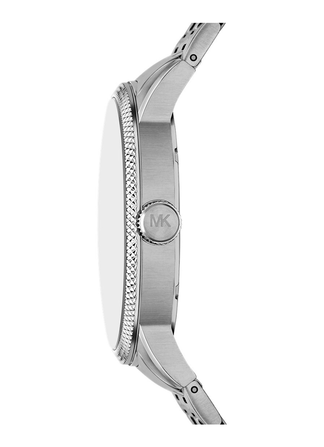 Michael Kors Wolfe Horloge Giftset MK9291SET - detail 3 zilver