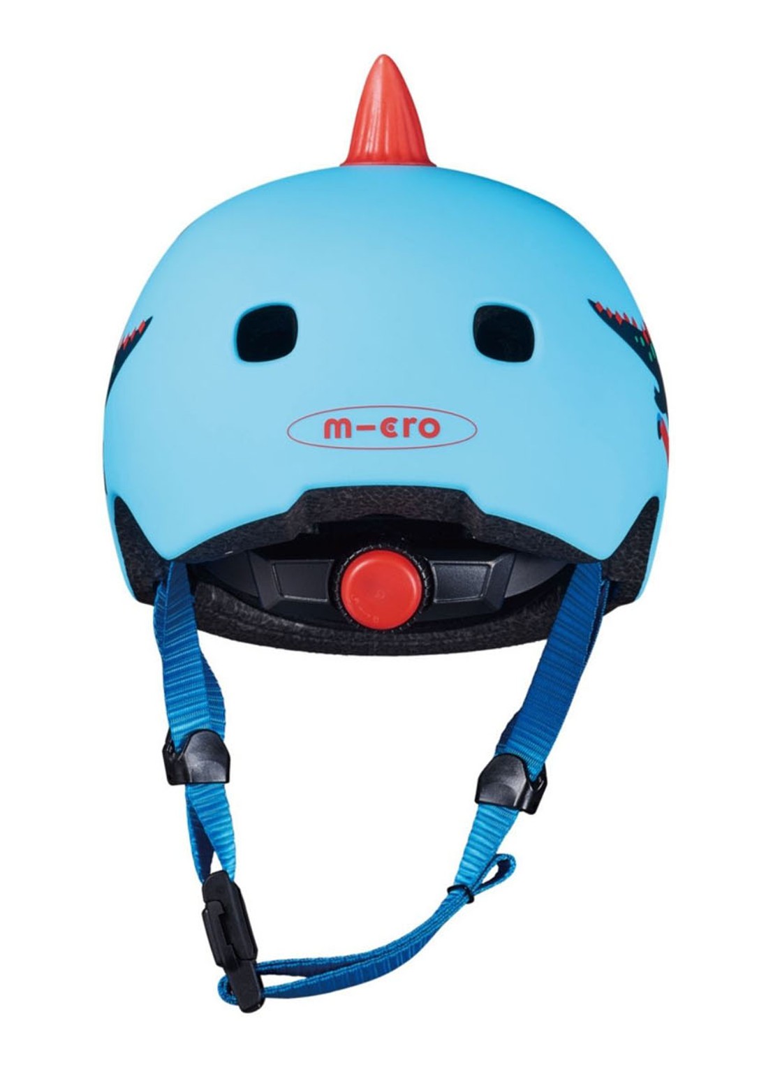 Micro Step Micro 3D Dino kinderhelm - detail 3 blauw