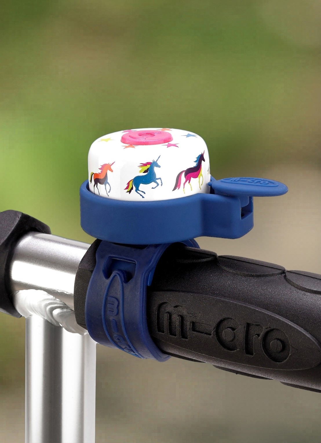 Micro Step Micro Eenhoorn bel - voorkant 2 blauw