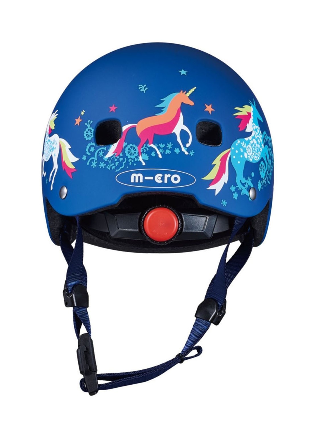 Micro Step Micro Eenhoorn kinderhelm - detail 4 blauw