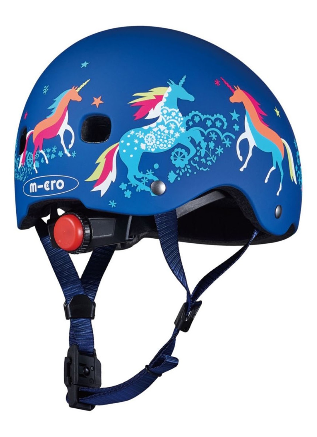 Micro Step Micro Eenhoorn XS kinderhelm  - detail 4 donkerblauw