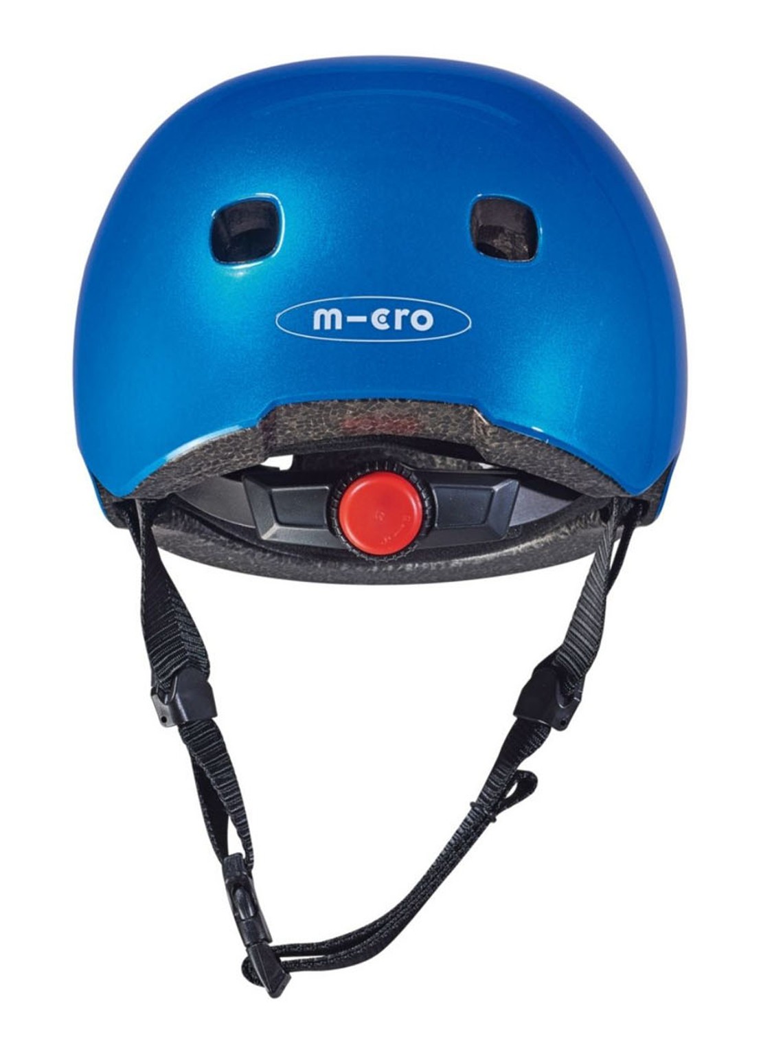 Micro Step Micro Metallic M kinderhelm  - detail 4 blauw