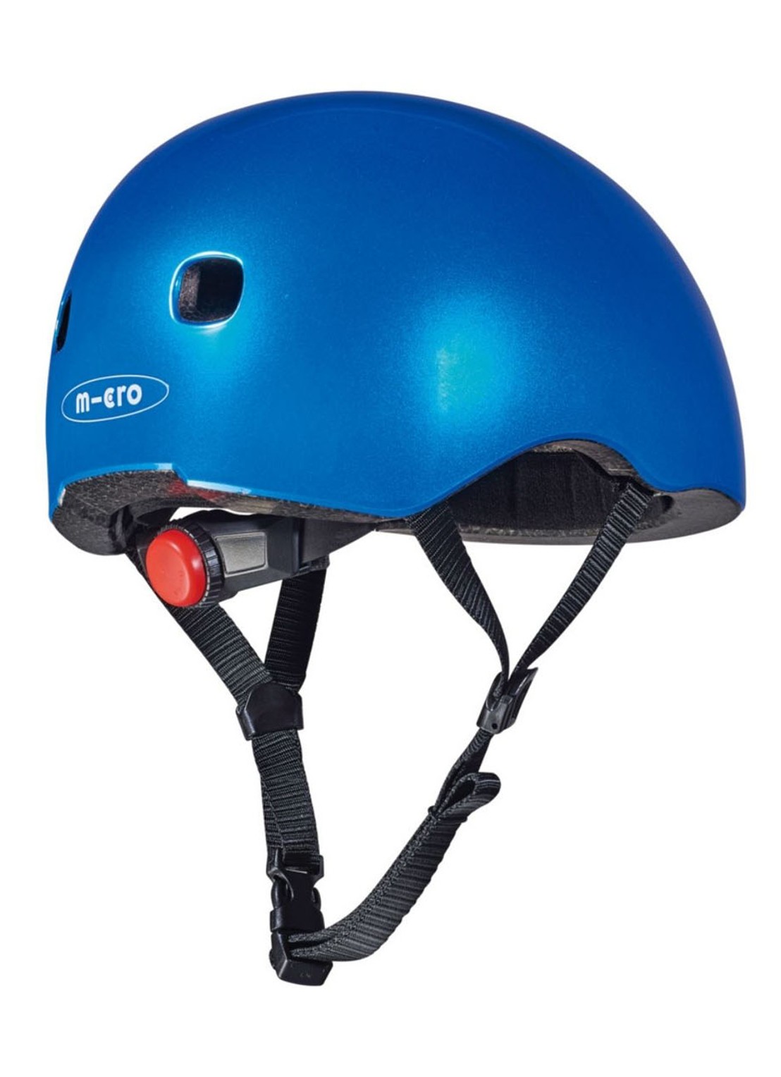 Micro Step Micro Metallic M kinderhelm  - detail 5 blauw