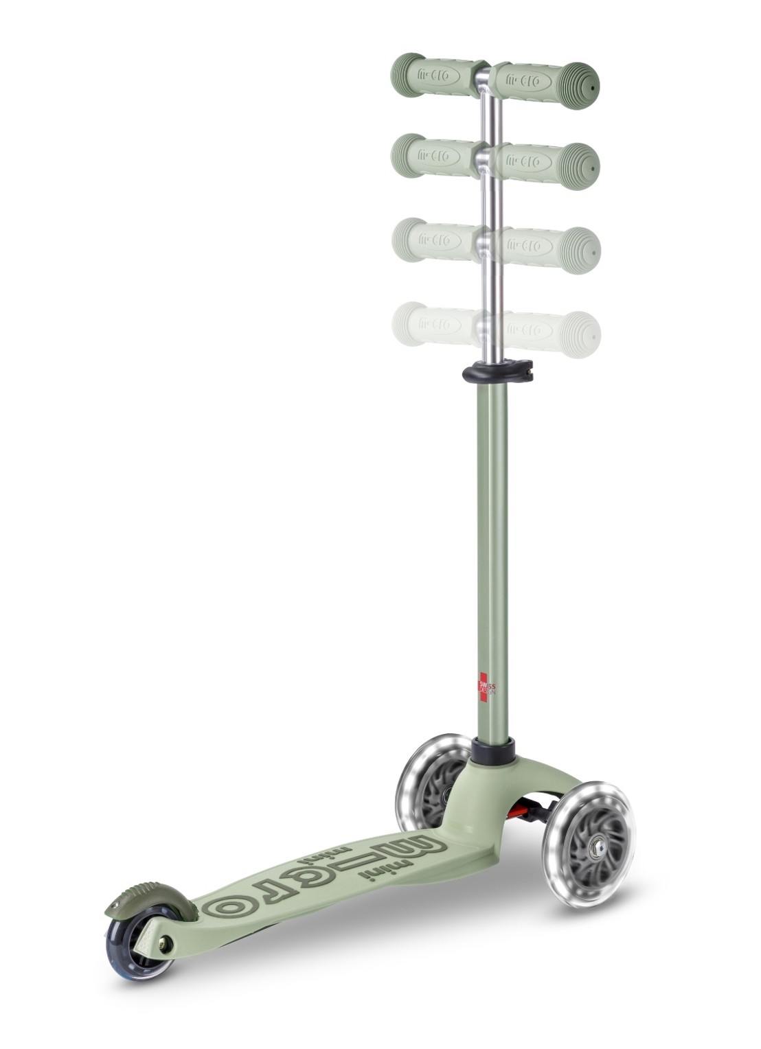 Micro Step Micro Mini2grow Deluxe 2.0 met duwstang - detail 7 beige