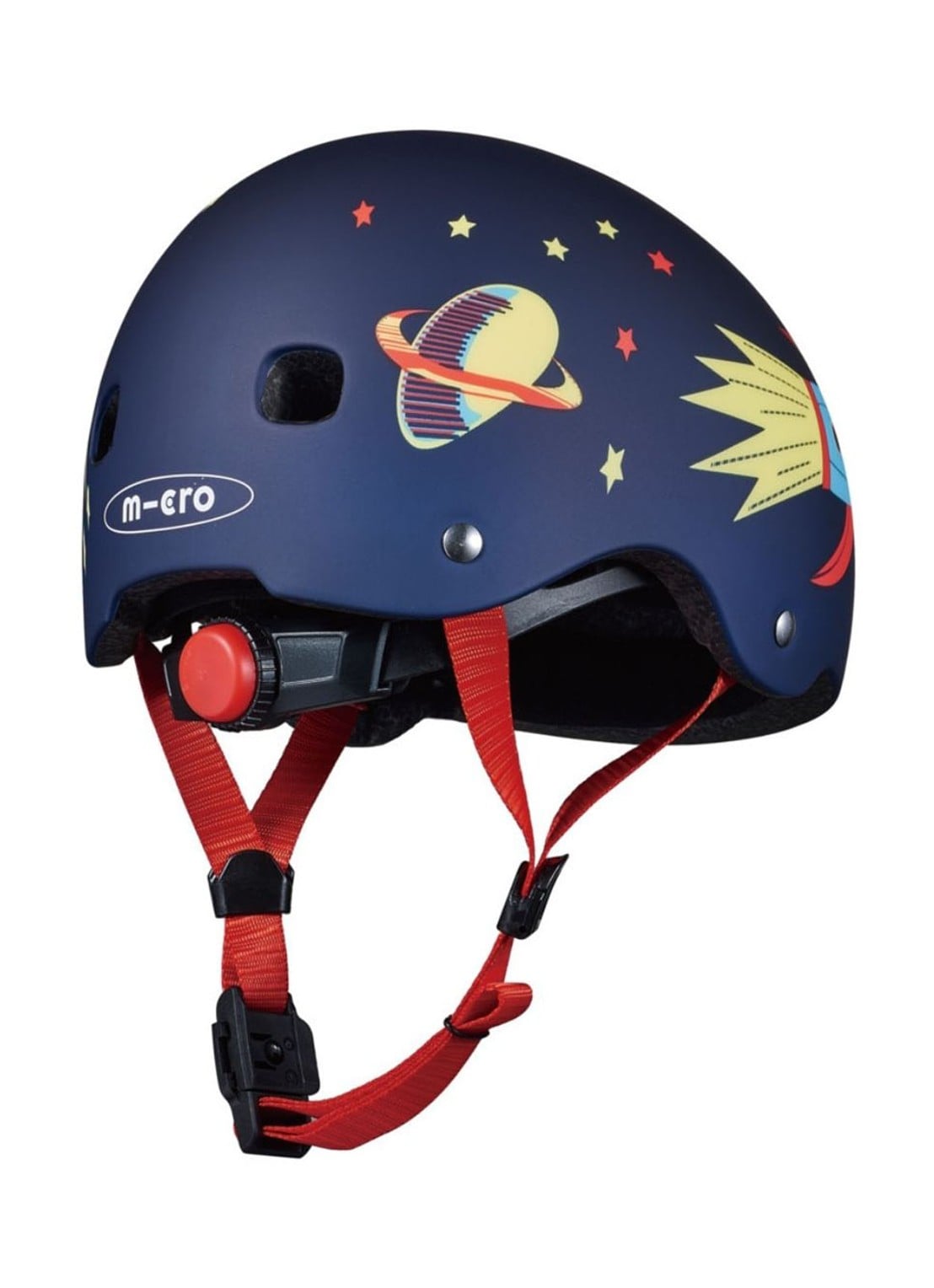 Micro Step Micro Raket kinderhelm - detail 2 donkerblauw