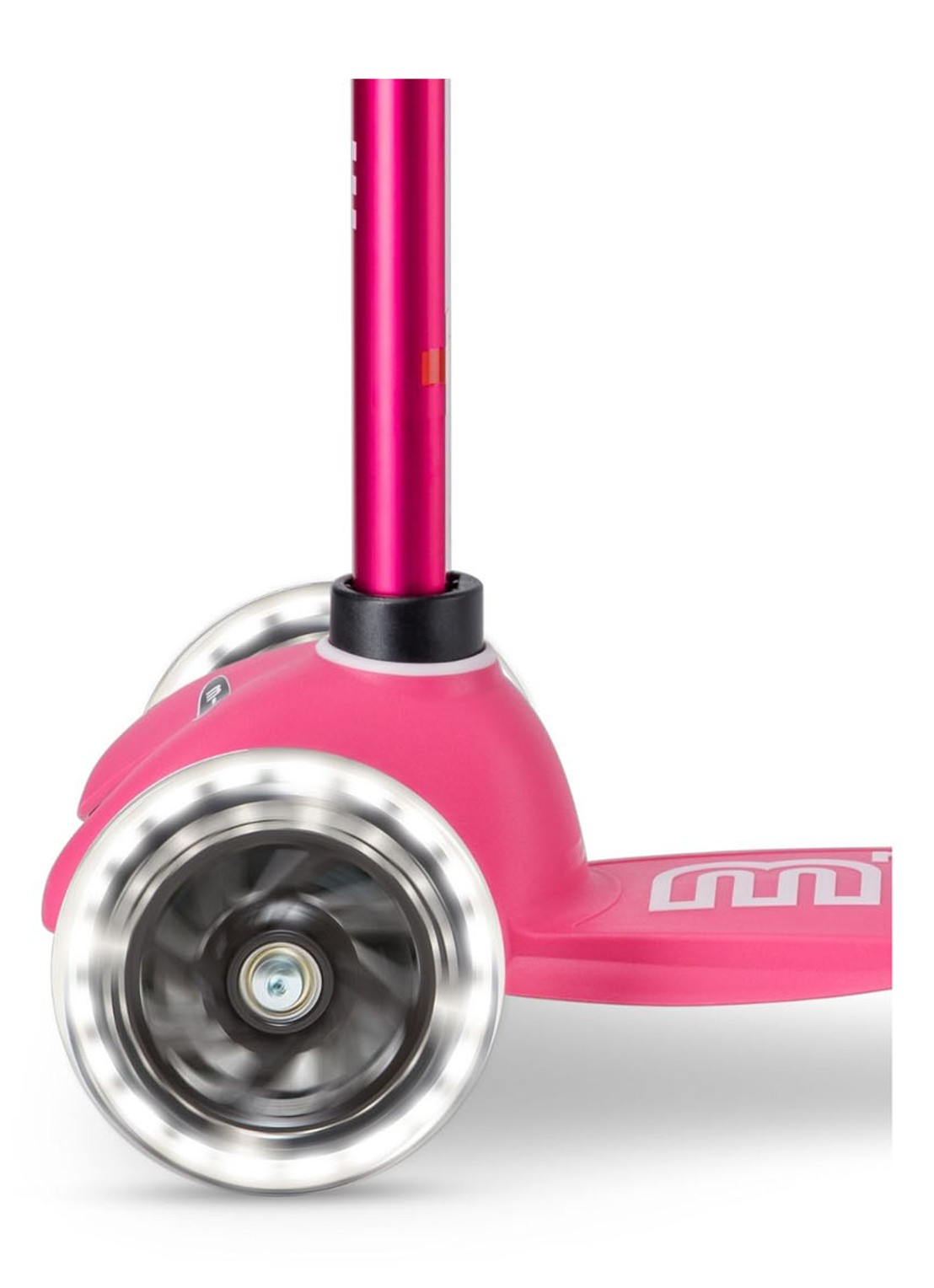 Micro Step Mini Micro Deluxe step met LED-verlichting in wielen  - detail 5 roze