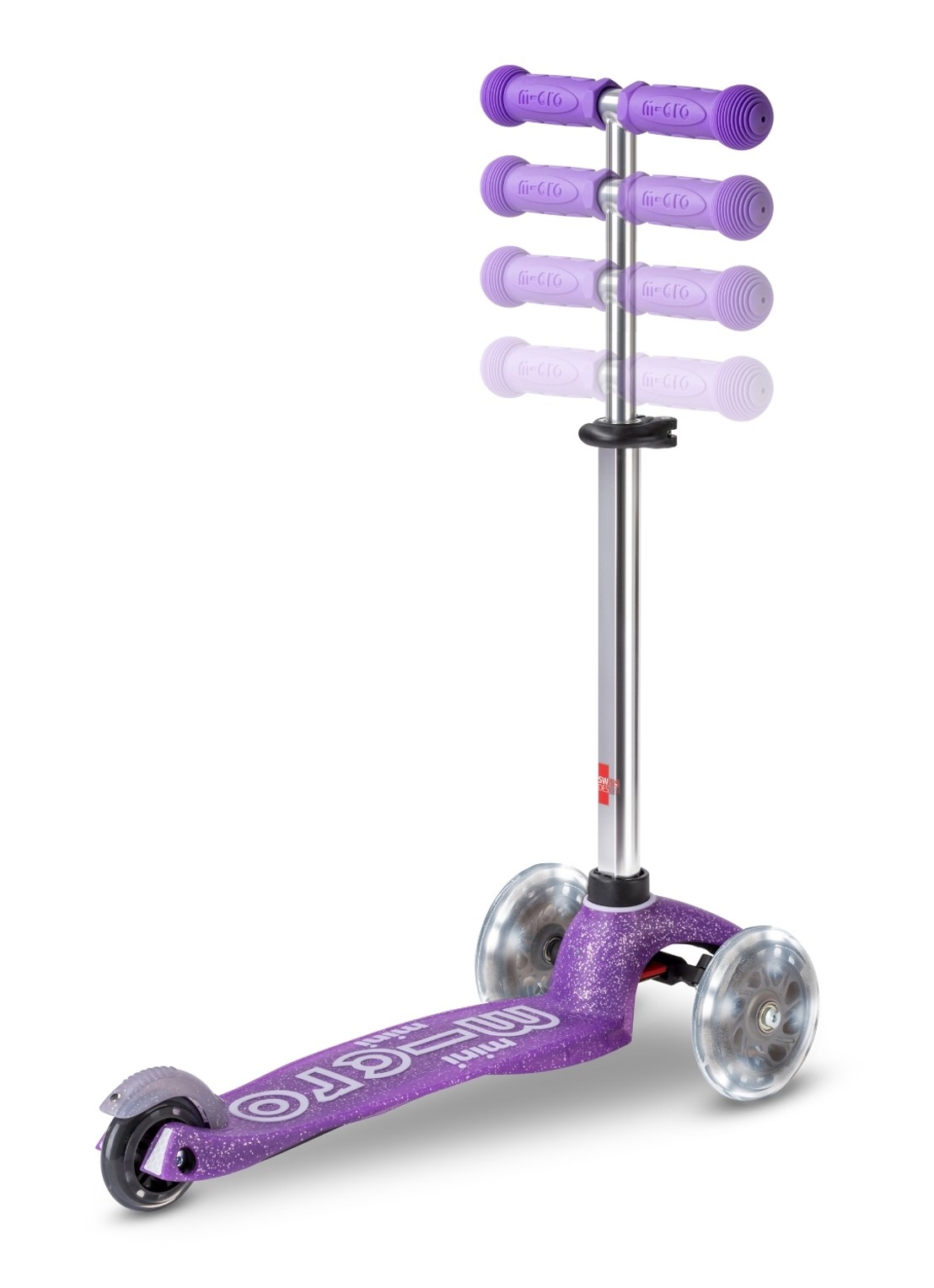 Micro Step Mini Micro Deluxe step met LED-verlichting - detail 2 lichtpaars