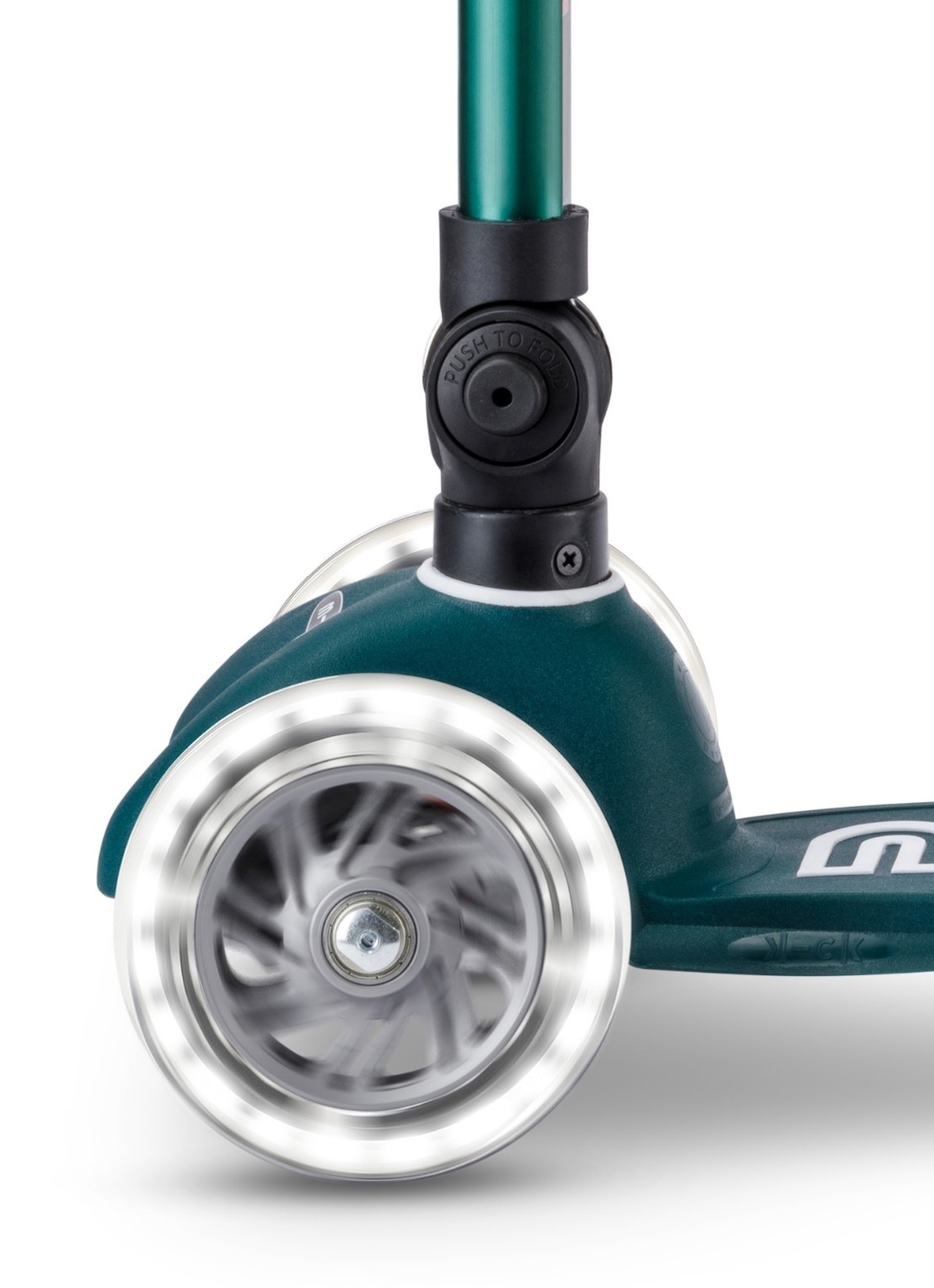 Micro Step Mini Micro step inklapbaar en met LED-verlichting - detail 4 groen