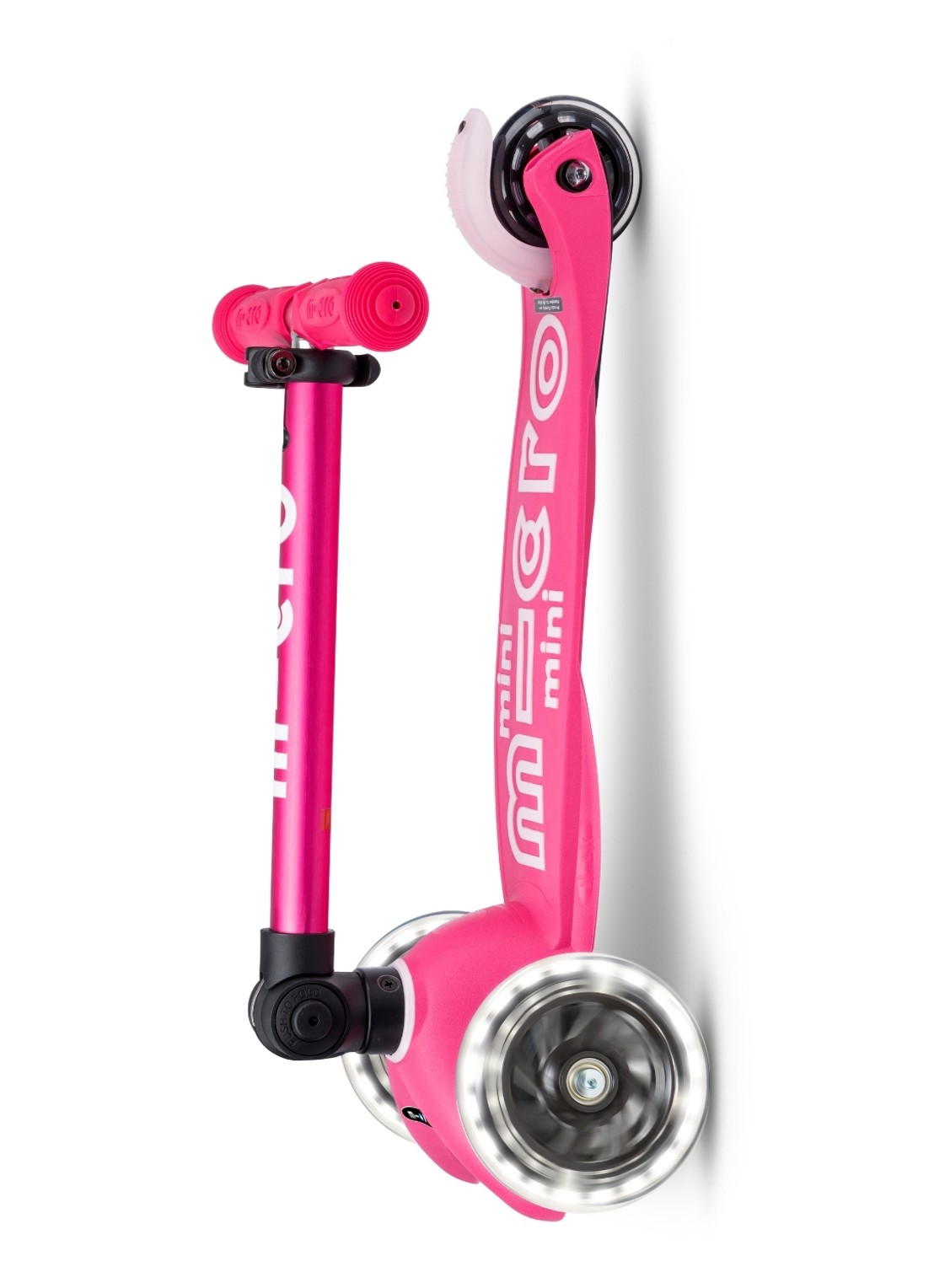 Micro Step Mini Micro step inklapbaar en met LED-verlichting - detail 6 roze