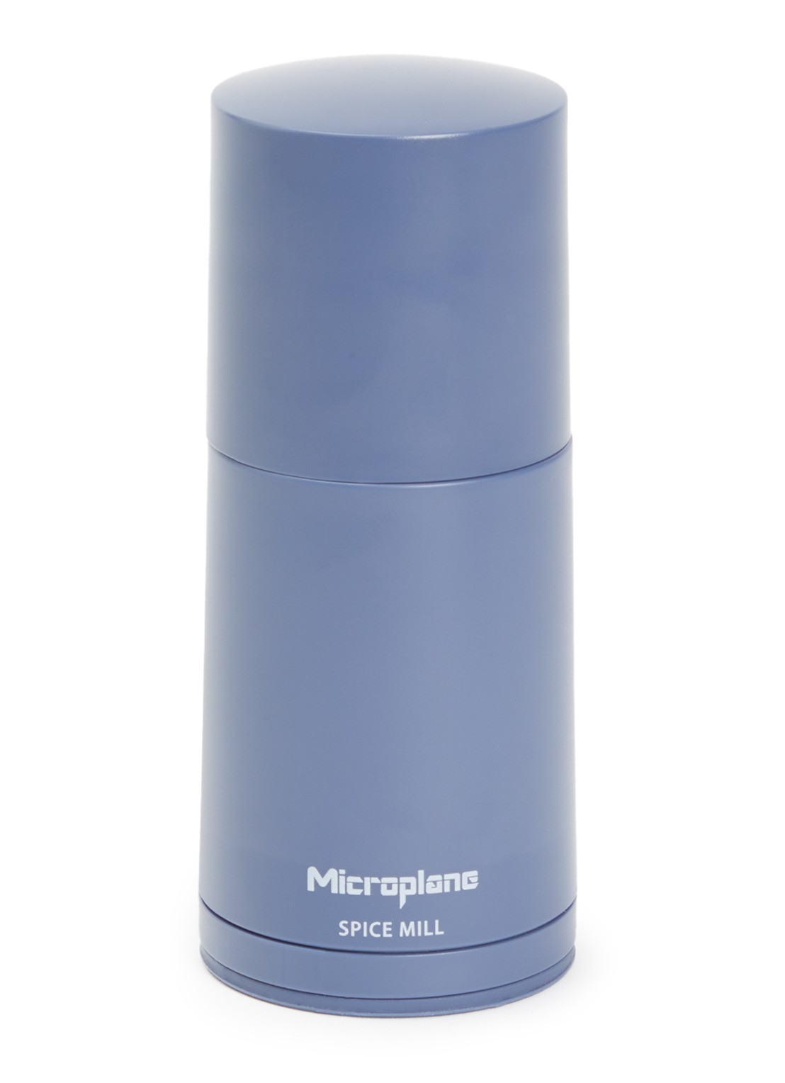 Microplane Spice Mill kruidenmolen 11,5 cm - voorkant blauw