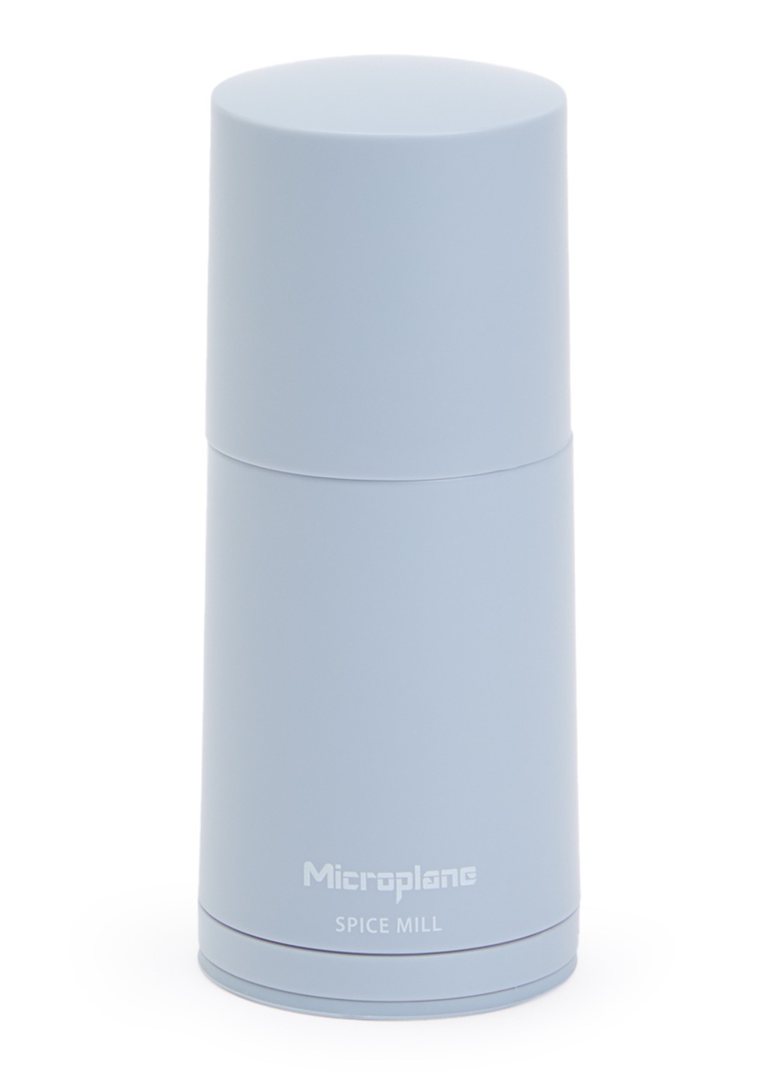 Microplane Spice Mill kruidenmolen 11,5 cm - voorkant lichtblauw