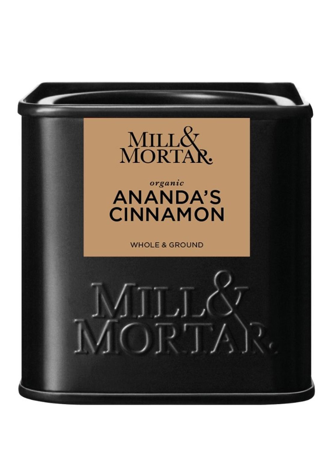 Mill & Mortar Ananda's kaneel 45 gram - voorkant beige
