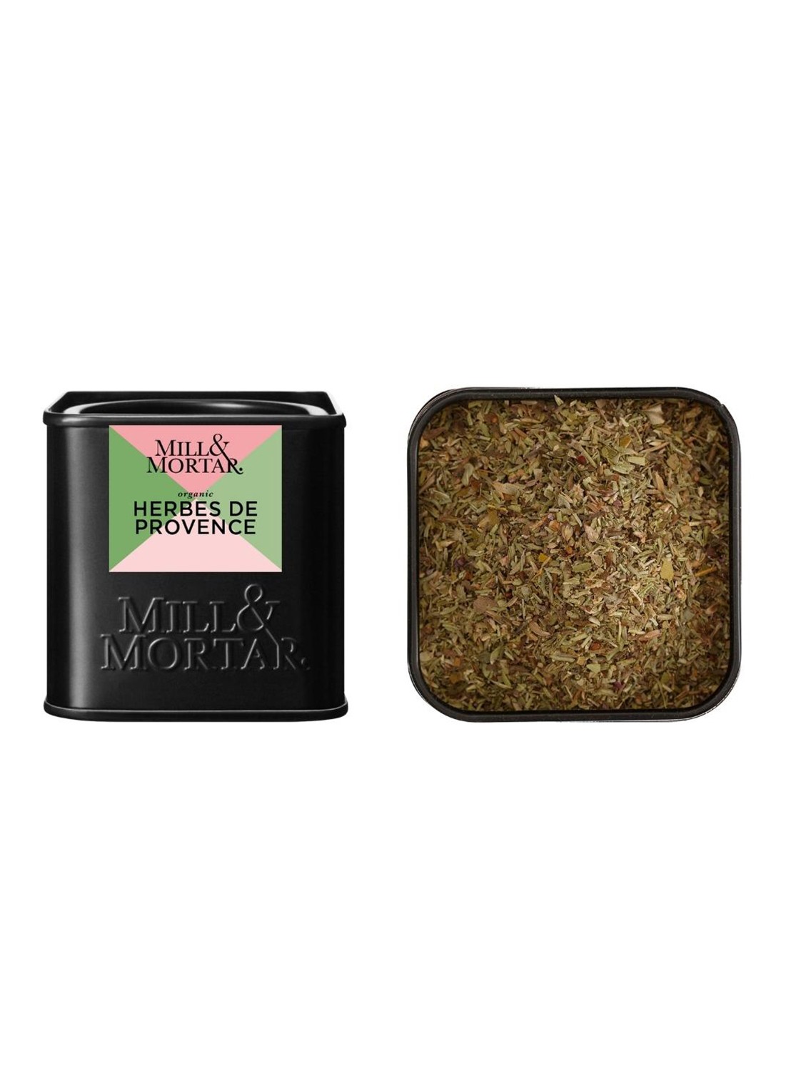 Mill & Mortar Herbes De Provence kruidenmix 25 gram - voorkant 2 beige