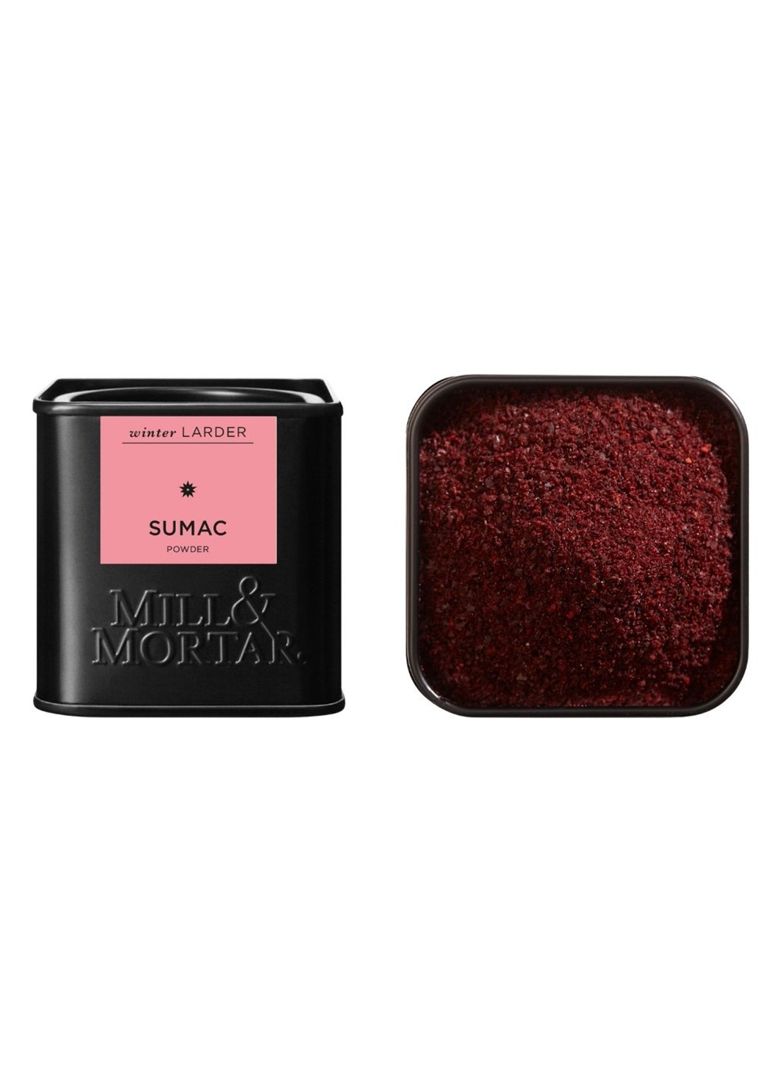 Mill & Mortar Sumak 50 gram - voorkant 2 zwart