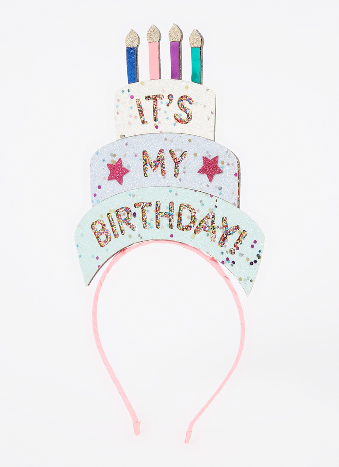 Mimi & Lula Birthday Cake haarband - voorkant multicolor