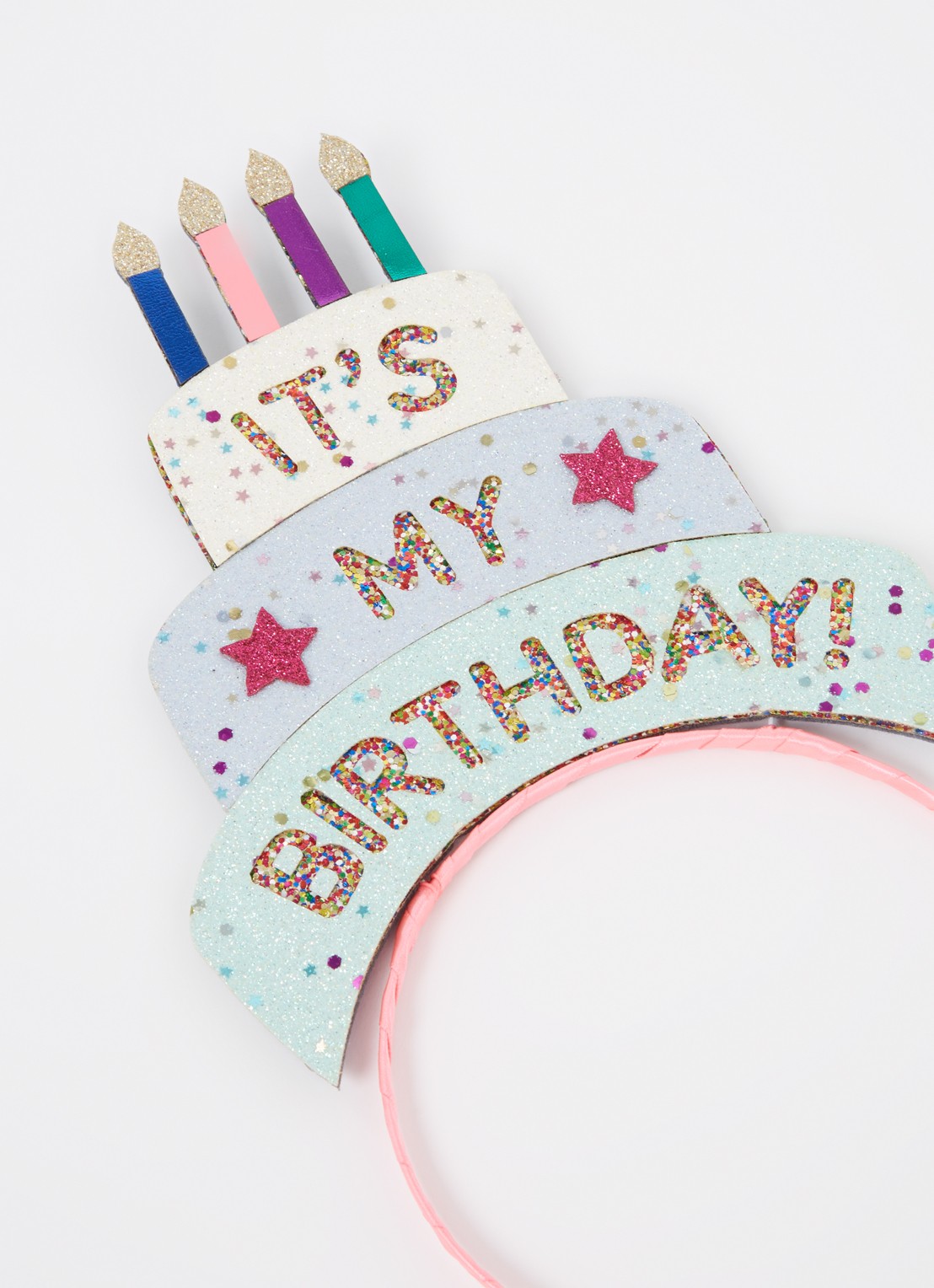 Mimi & Lula Birthday Cake haarband - voorkant 2 multicolor