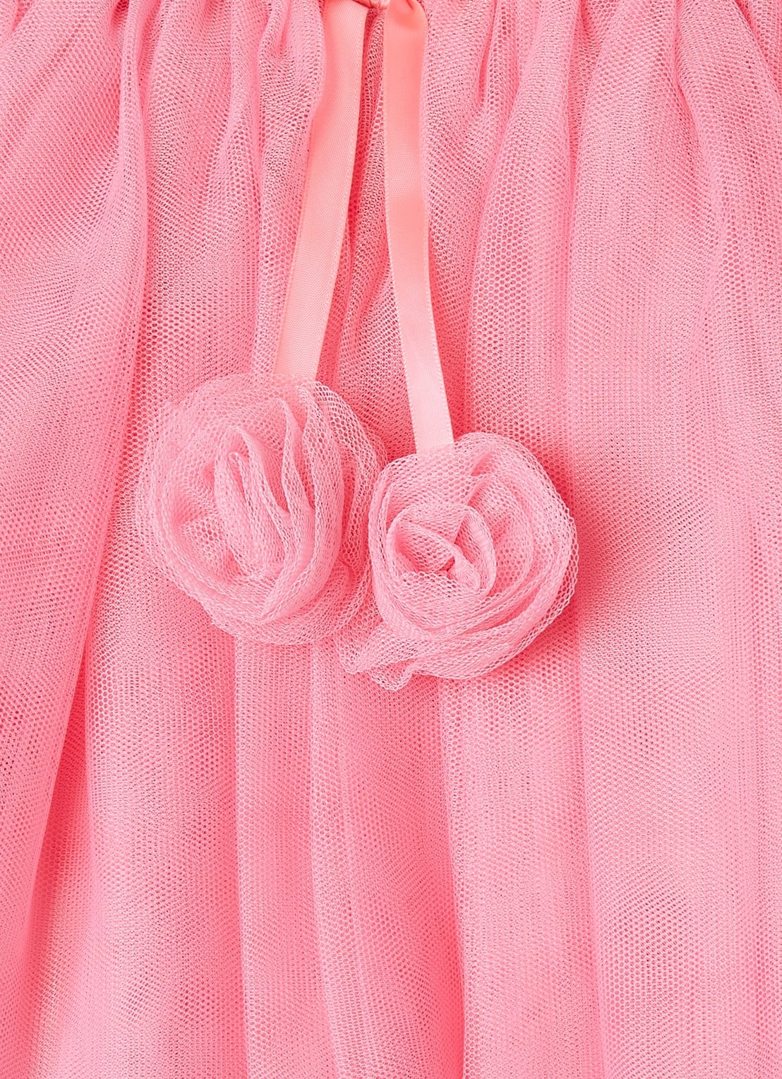 Mimi & Lula Flower rok van tule - detail 3 roze