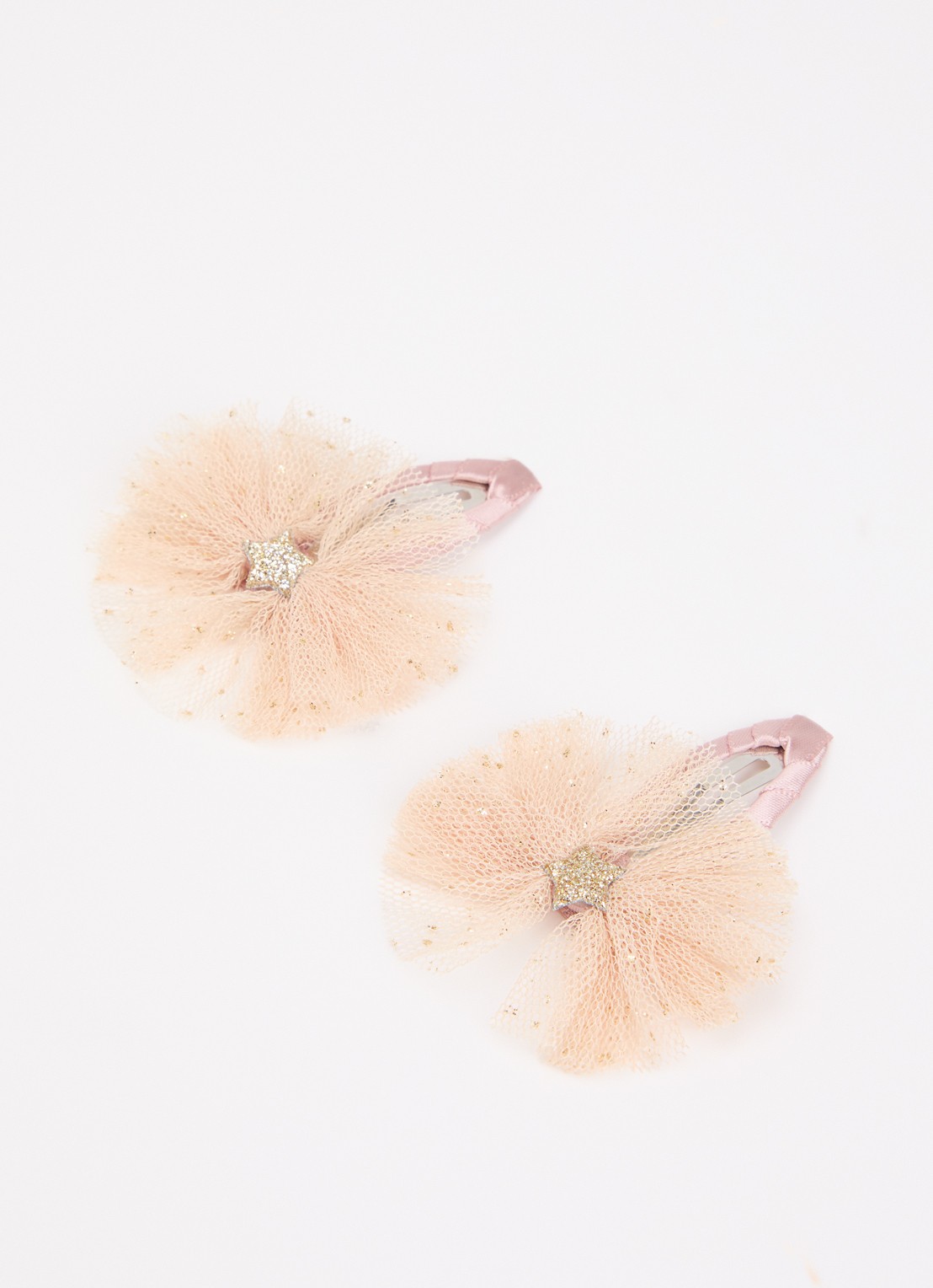 Mimi & Lula Large Tutu haarclips in 2-pack - detail 2 zalmroze