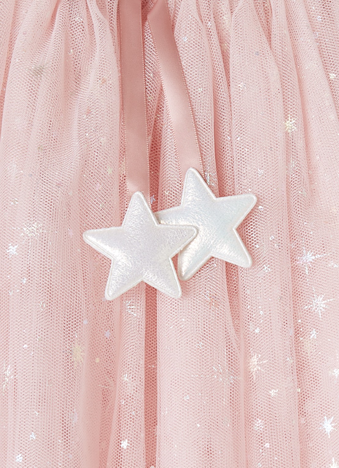 Mimi & Lula Shimmer Princess rok van tule - detail lichtroze