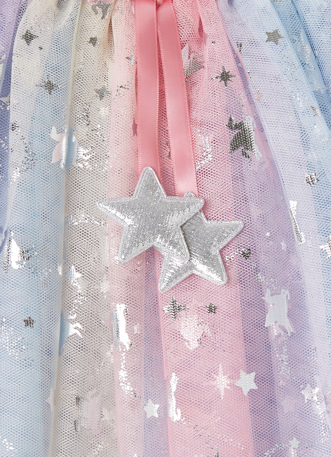 Mimi & Lula Unicorn rok van tule - detail 3 roze