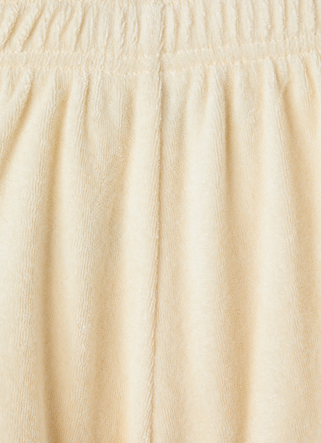 Mini Rodini Alien City korte broek van badstof - detail creme