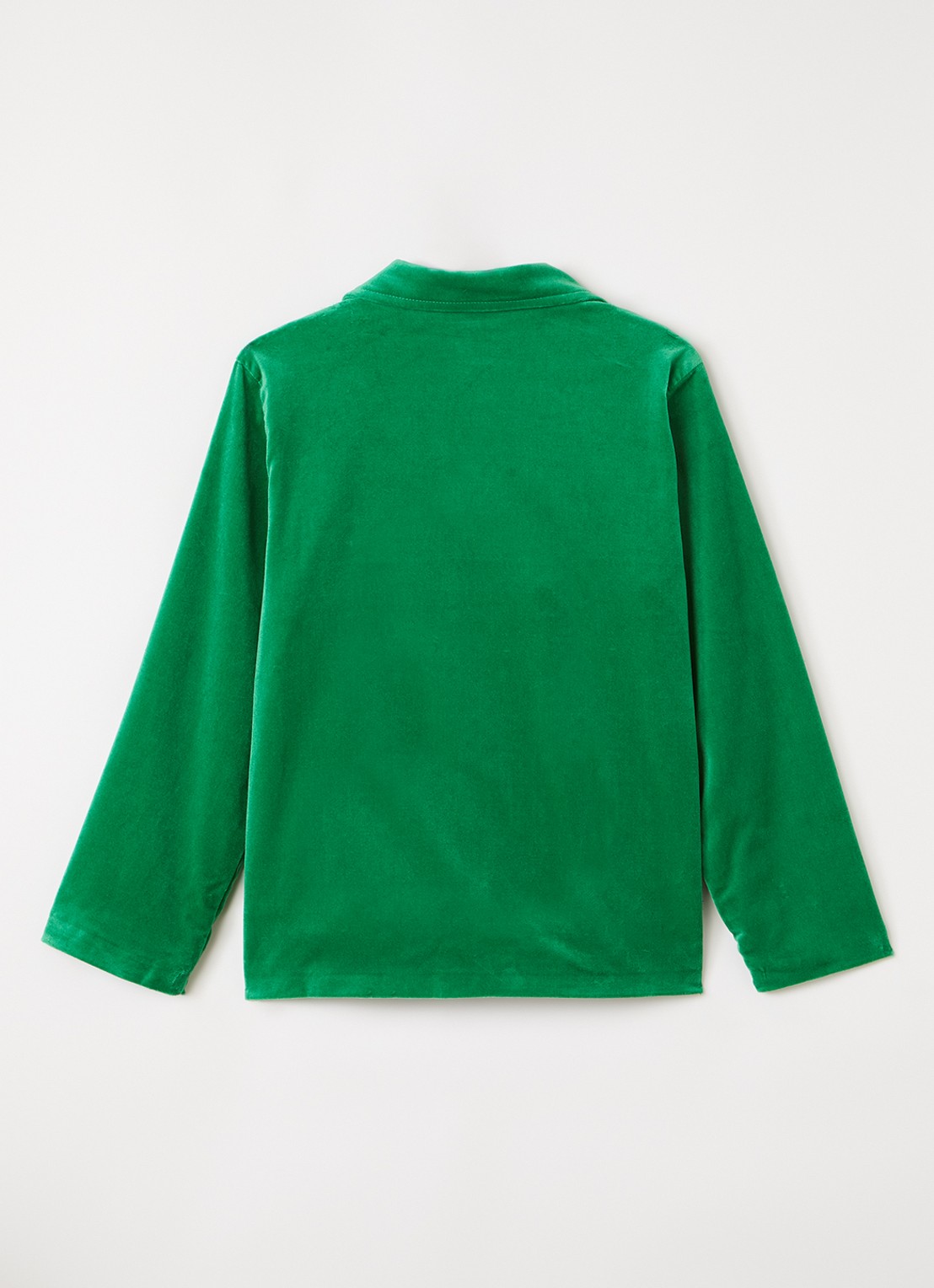 Mini Rodini Doggie blazer met opgestikte zakken - achterkant 4 groen