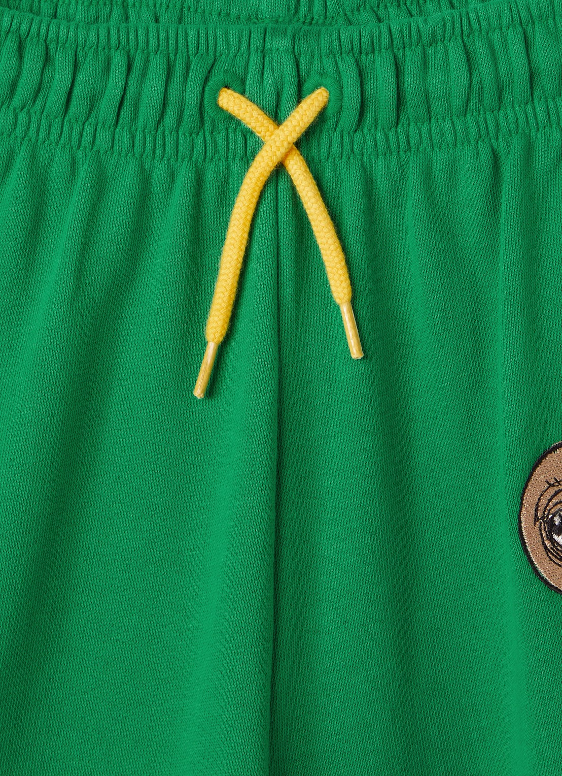 Mini Rodini E.T Emb straight fit joggingbroek met borduring - detail 3 groen