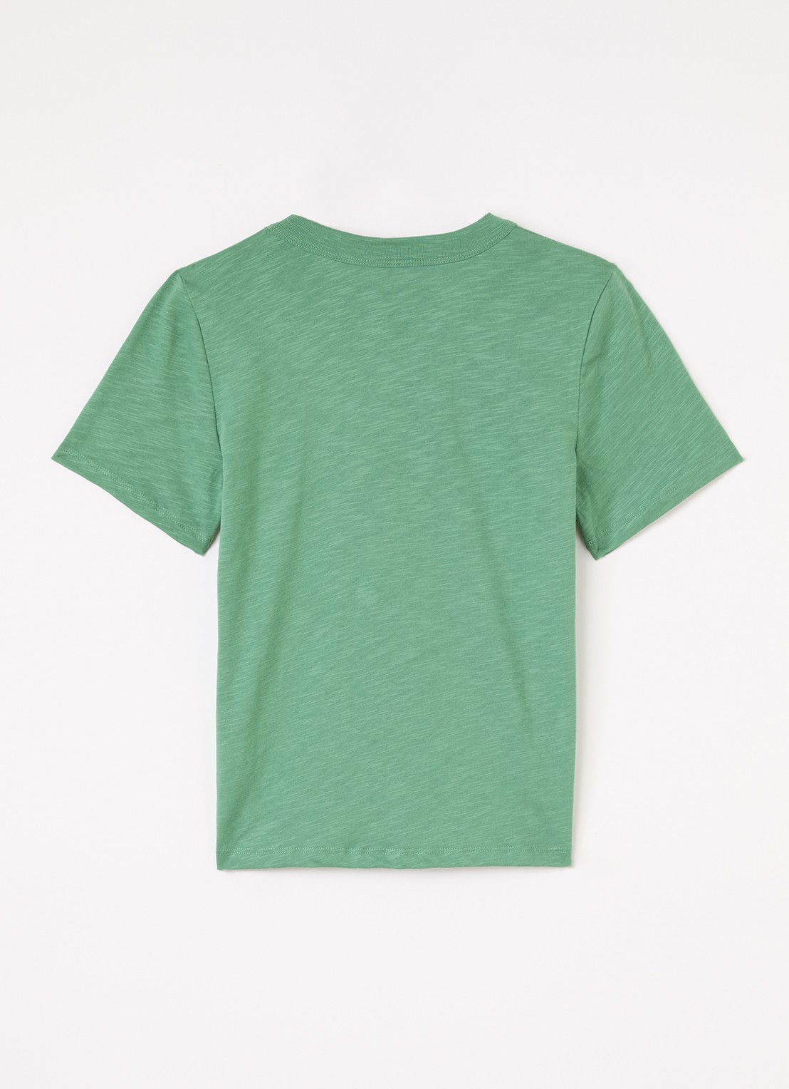 Mini Rodini Elephant shrew T-shirt met borduring  - voorkant 2 groen