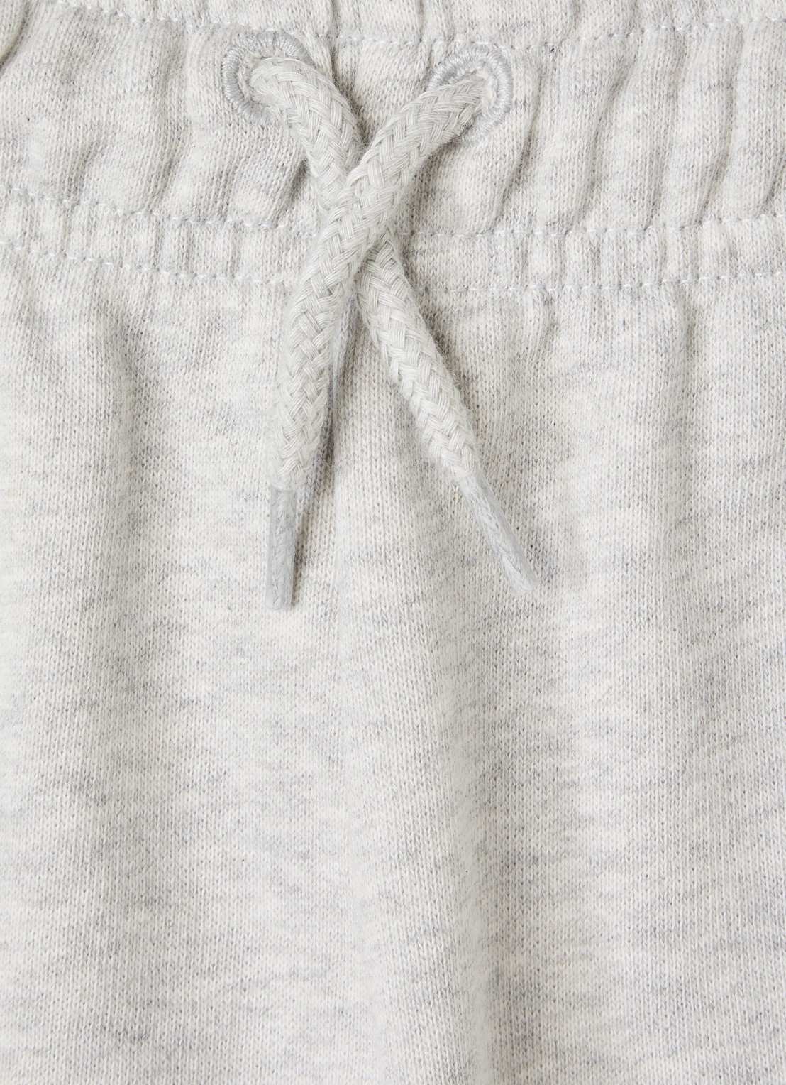 Mini Rodini EMB tapered fit joggingbroek met borduring - detail 5 grijsmele