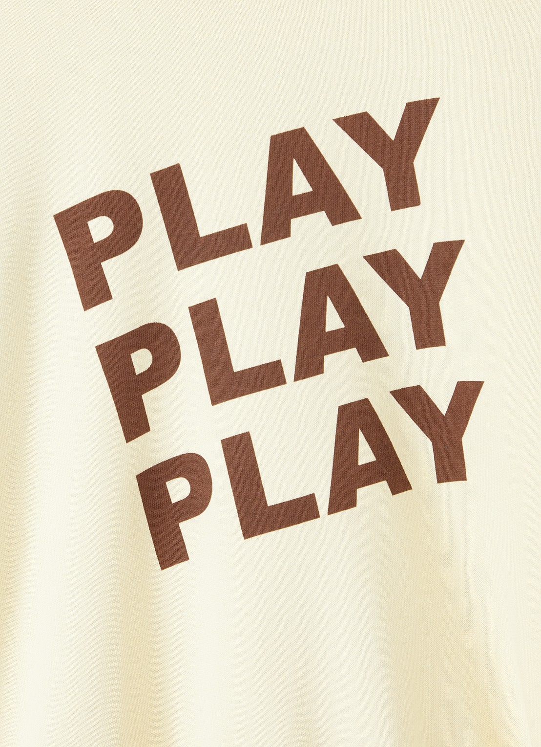 Mini Rodini Play sweater met print - detail 3 creme