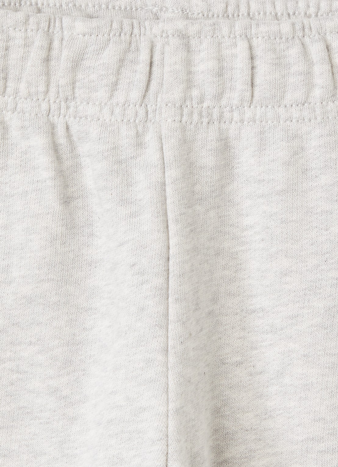 Mini Rodini Tapered fit joggingbroek met print - detail grijsmele