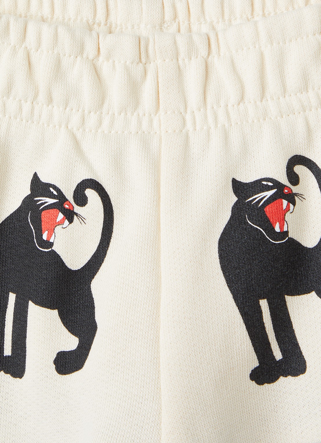 Mini Rodini Tapered fit joggingbroek met print - detail 4 blauw