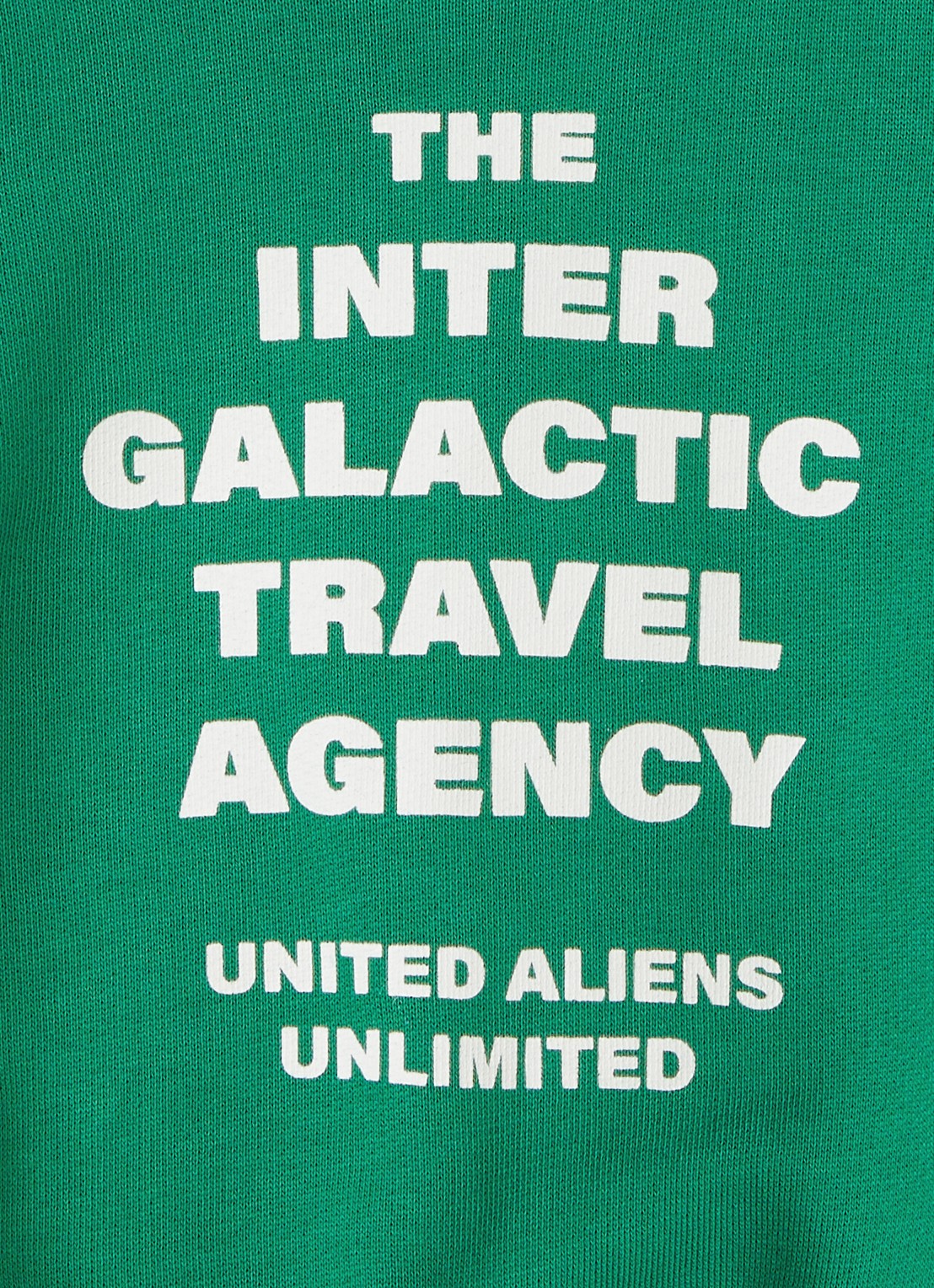 Mini Rodini Travel Agency sweater met print - detail 4 donkergroen
