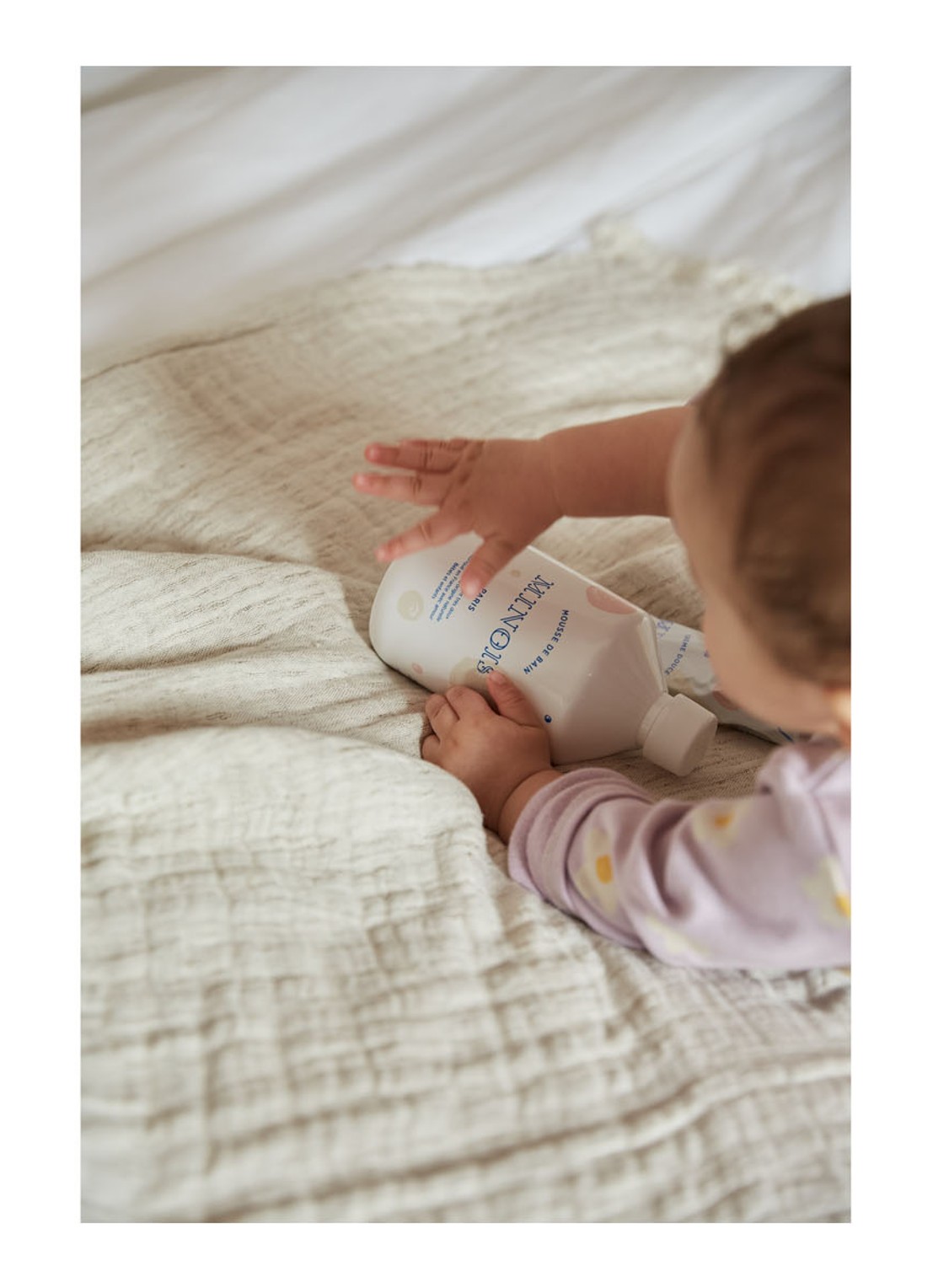 Minois Paris Baby bubbel badschuim 500 ml - detail 6 wit