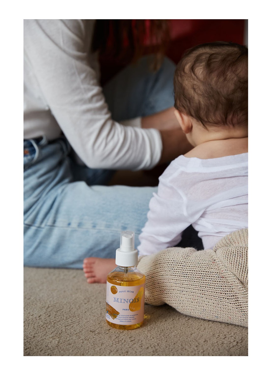 Minois Paris Baby dry olie 150 ml  - detail 4 transparant