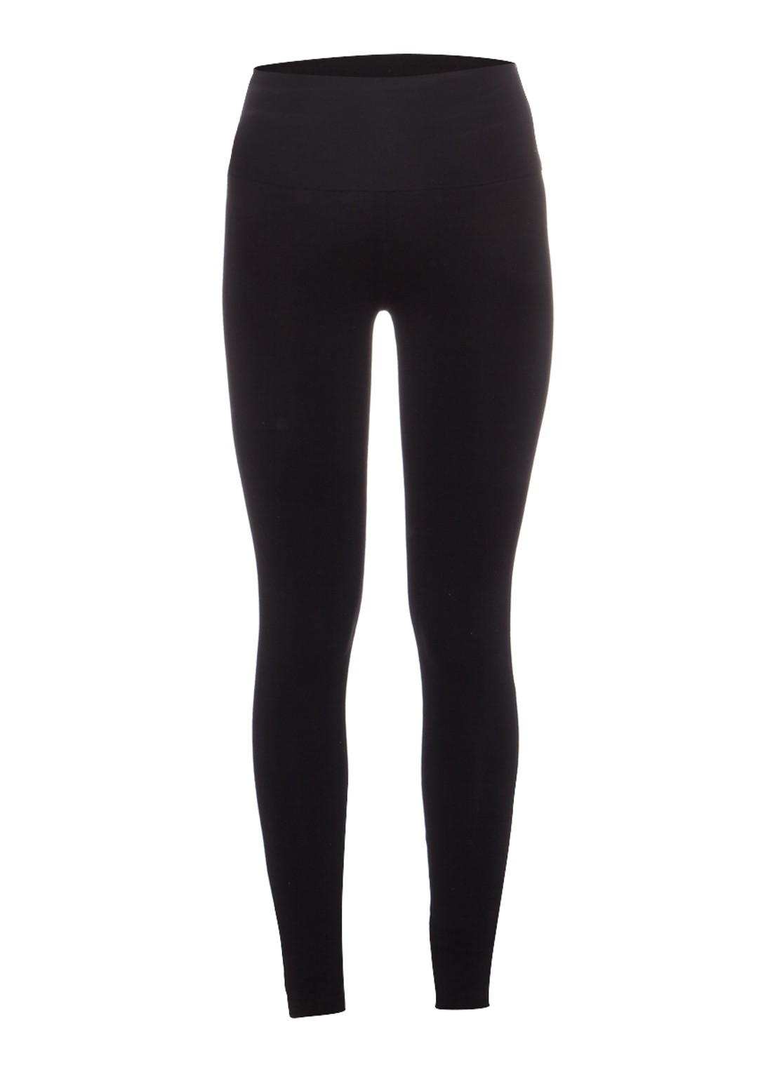 Mint Velvet Legging van katoenblend - voorkant zwart