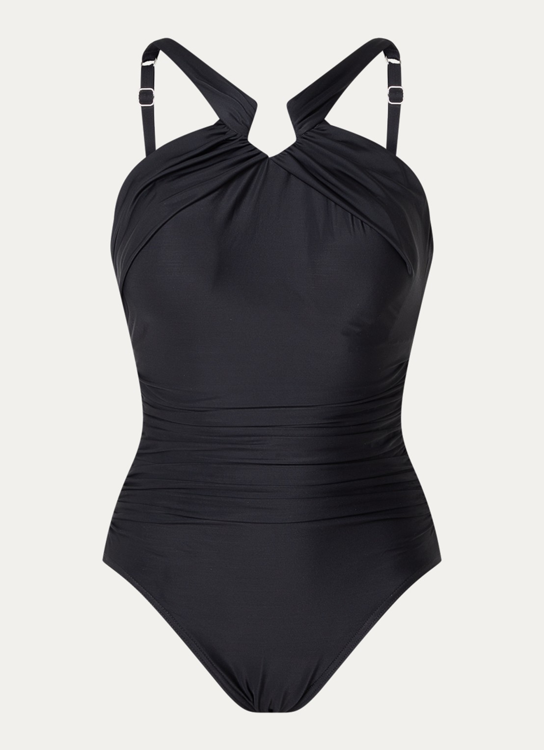 Miraclesuit Aphrodite corrigerend badpak - voorkant 2 zwart