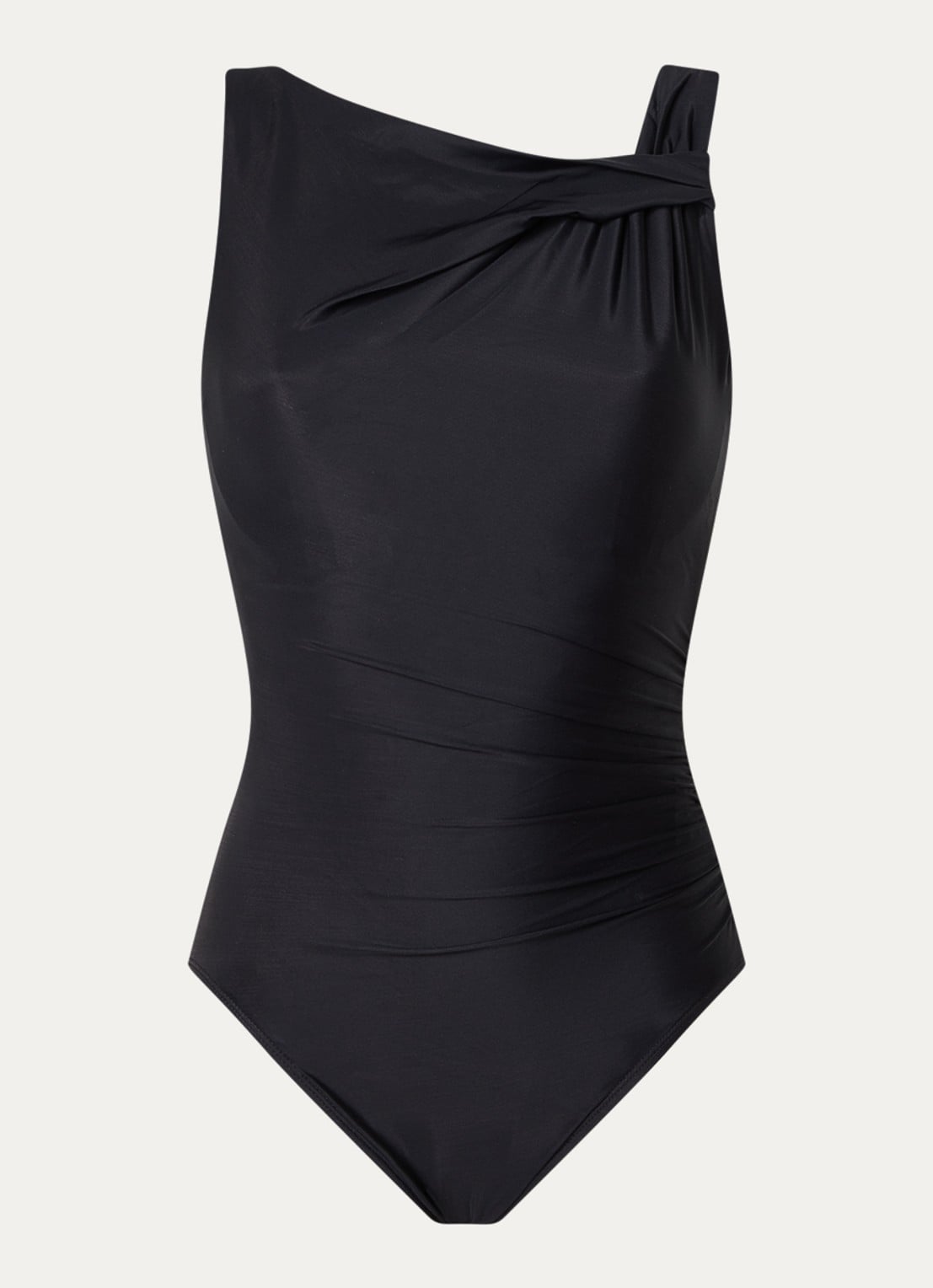 Miraclesuit Avra corrigerend badpak met beugel - voorkant zwart